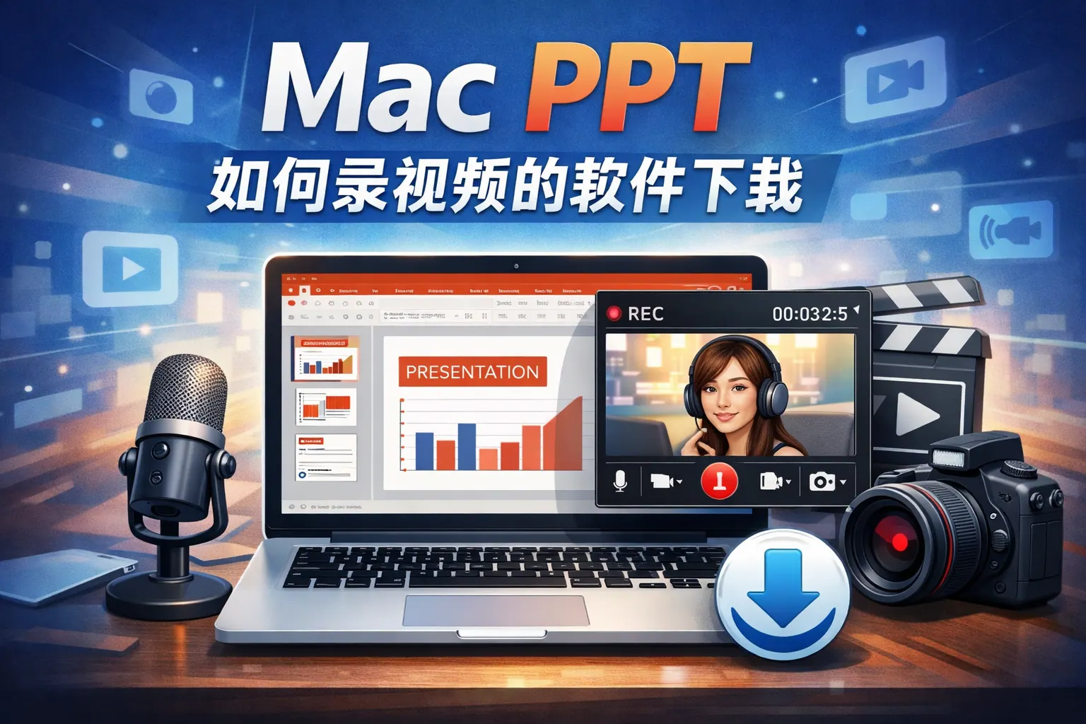 mac ppt 如何录视频的软件下载