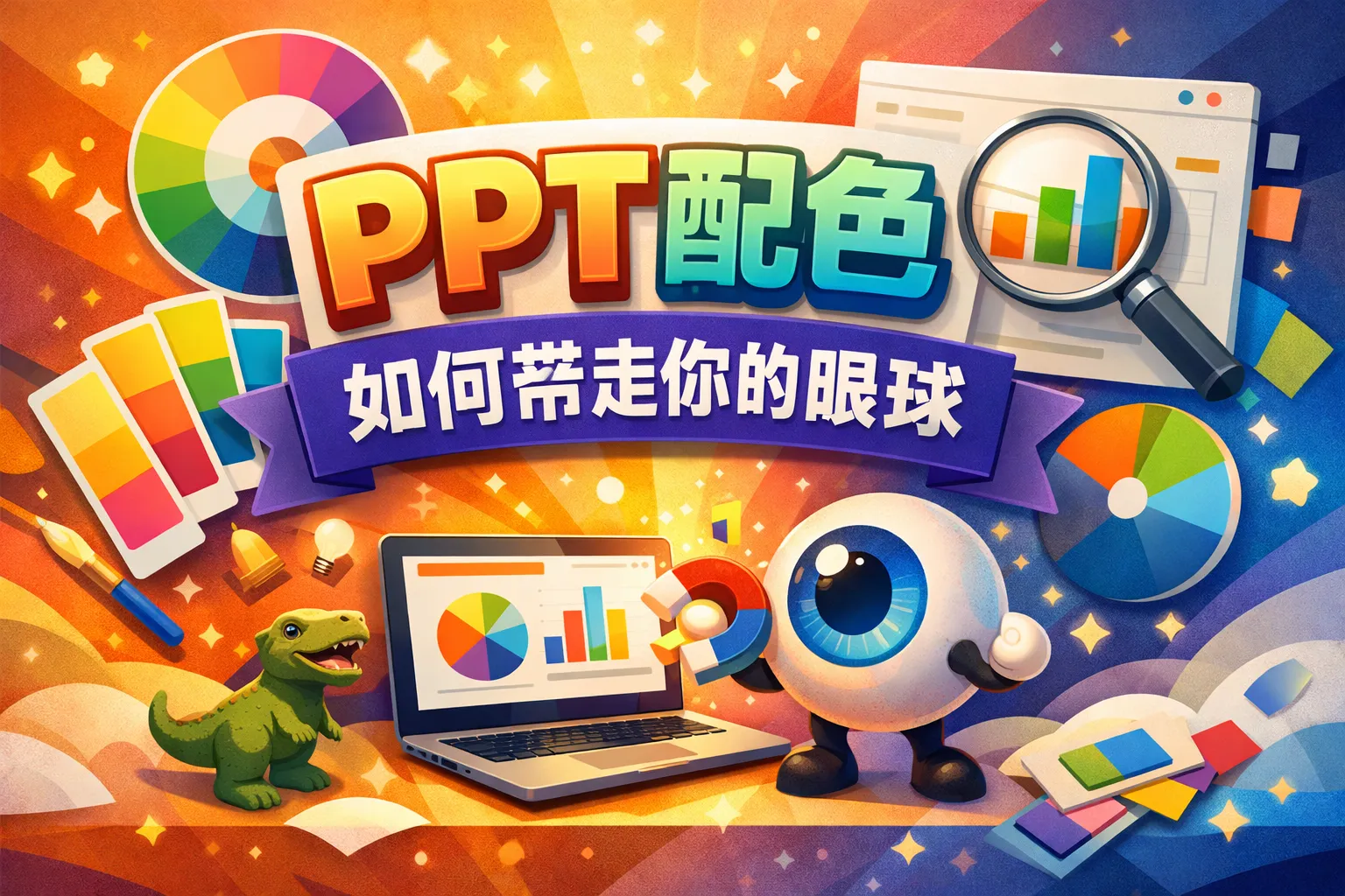 ppt配色如何带走