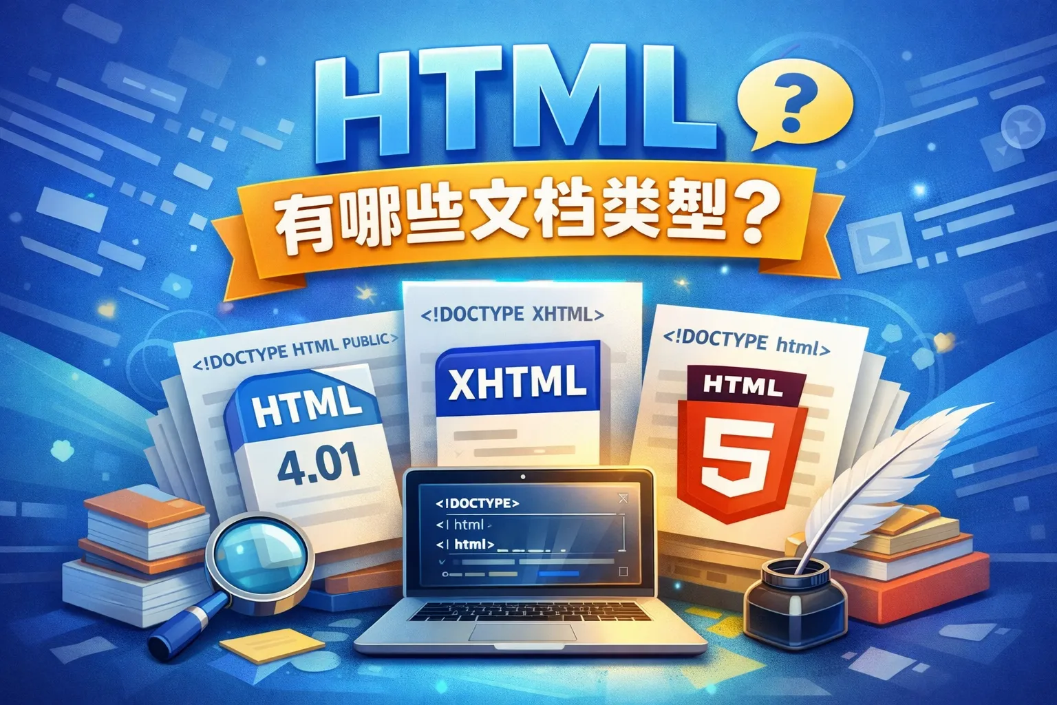 html有哪些文档类型