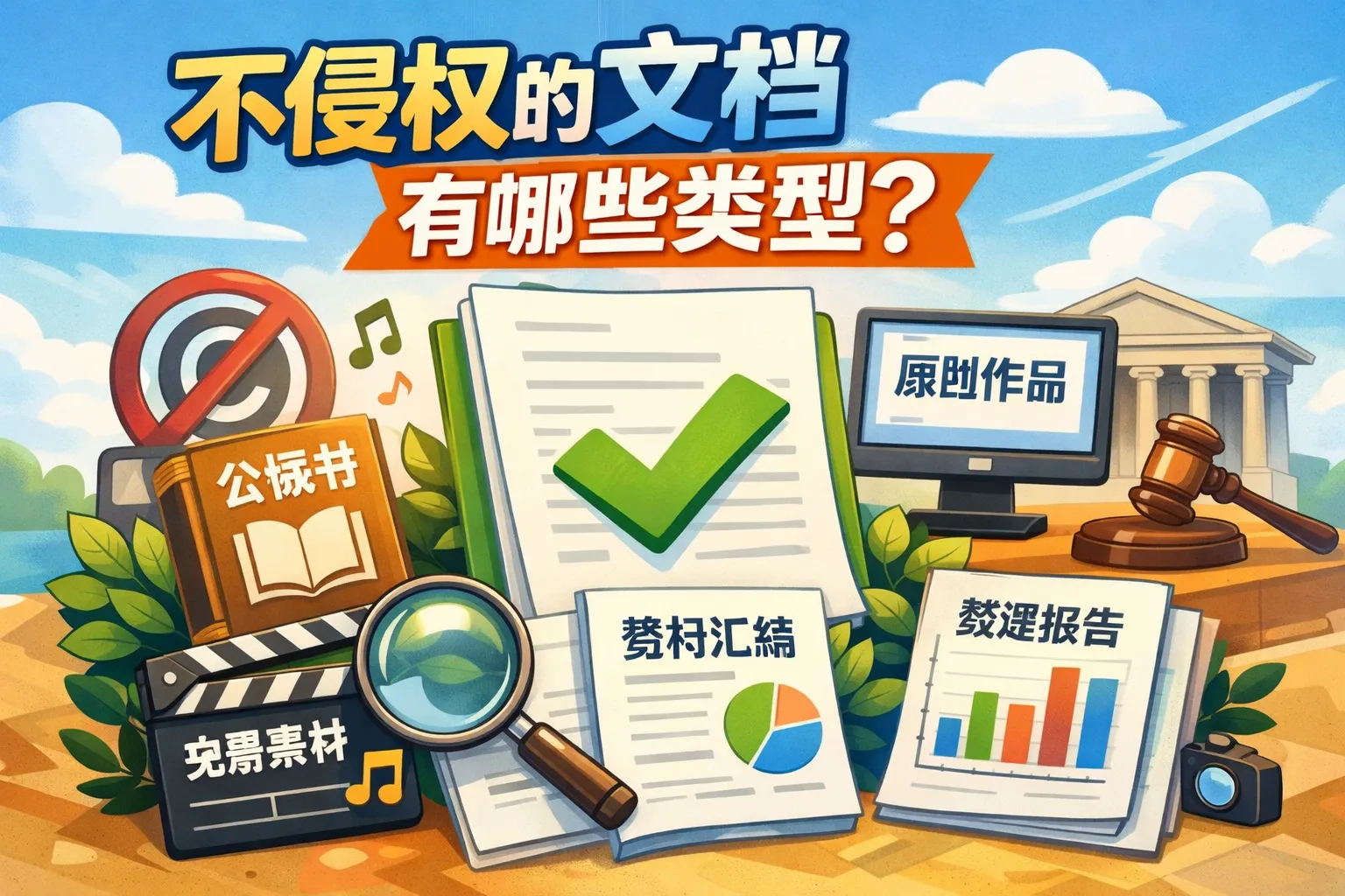 不侵权的文档有哪些类型