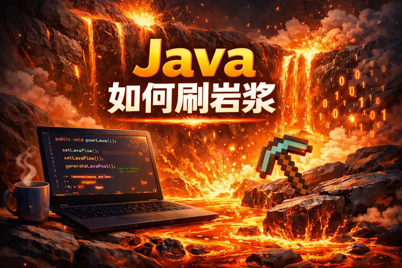 java如何刷岩浆
