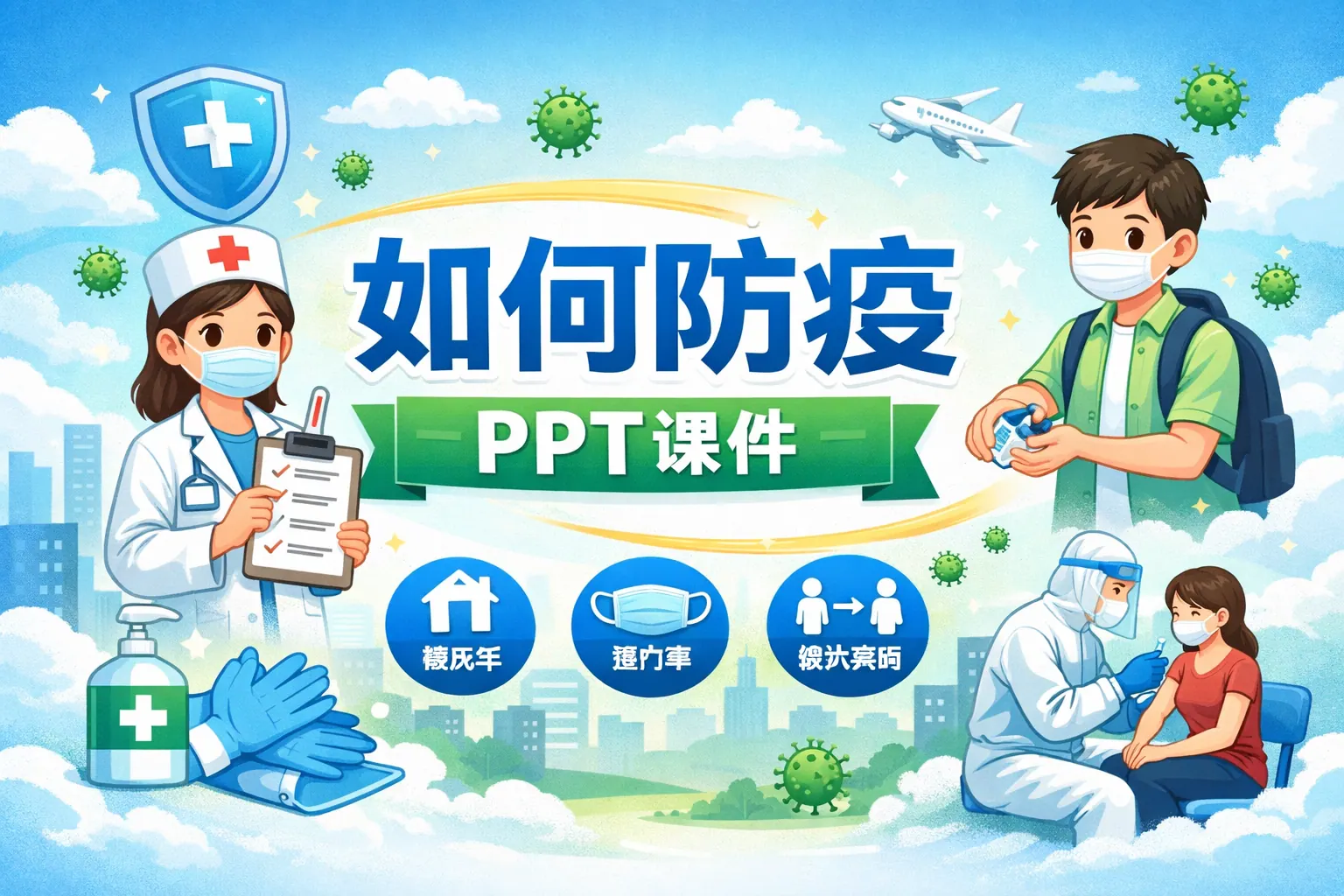 如何防疫ppt课件