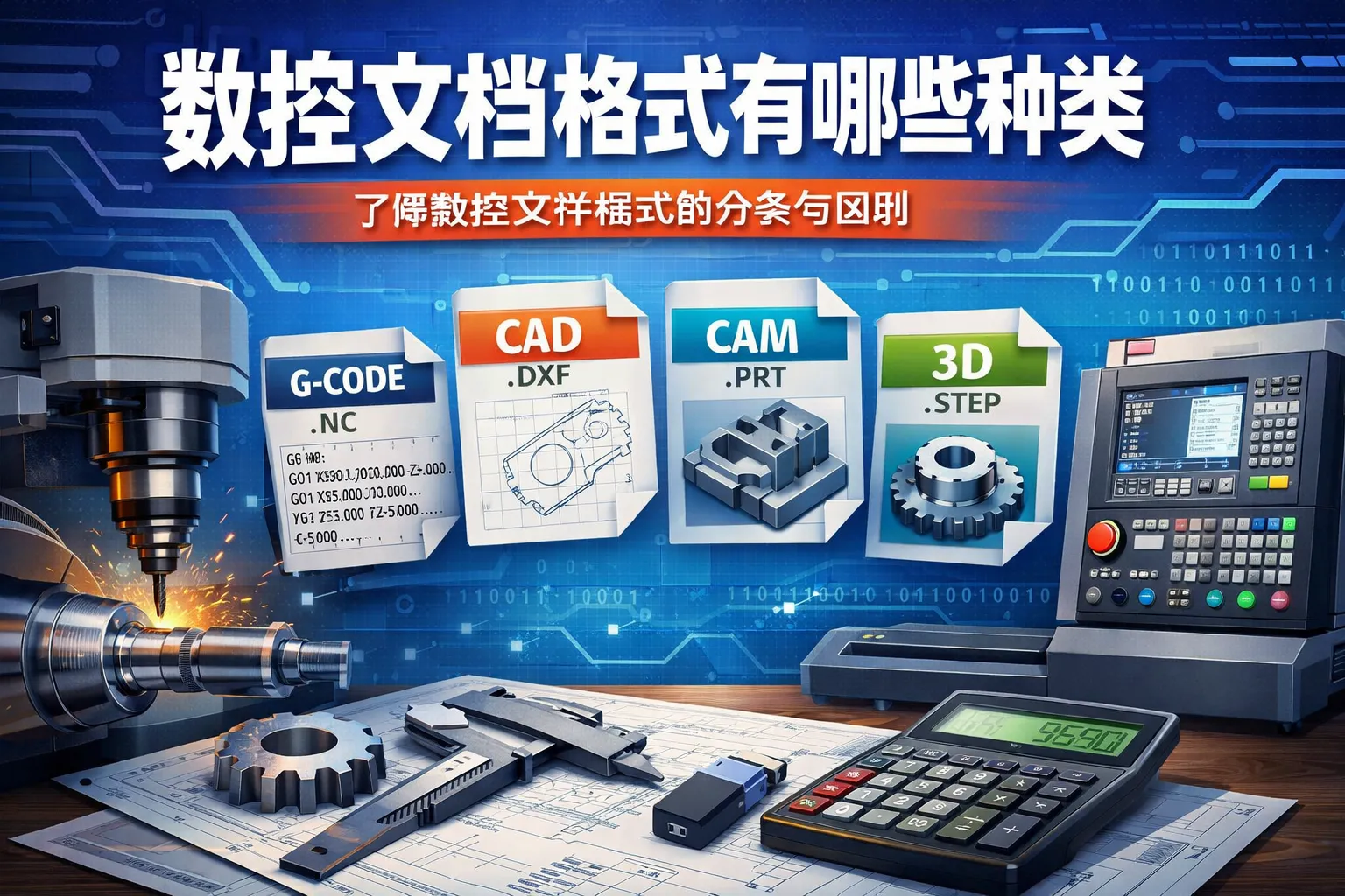 数控文档格式有哪些种类