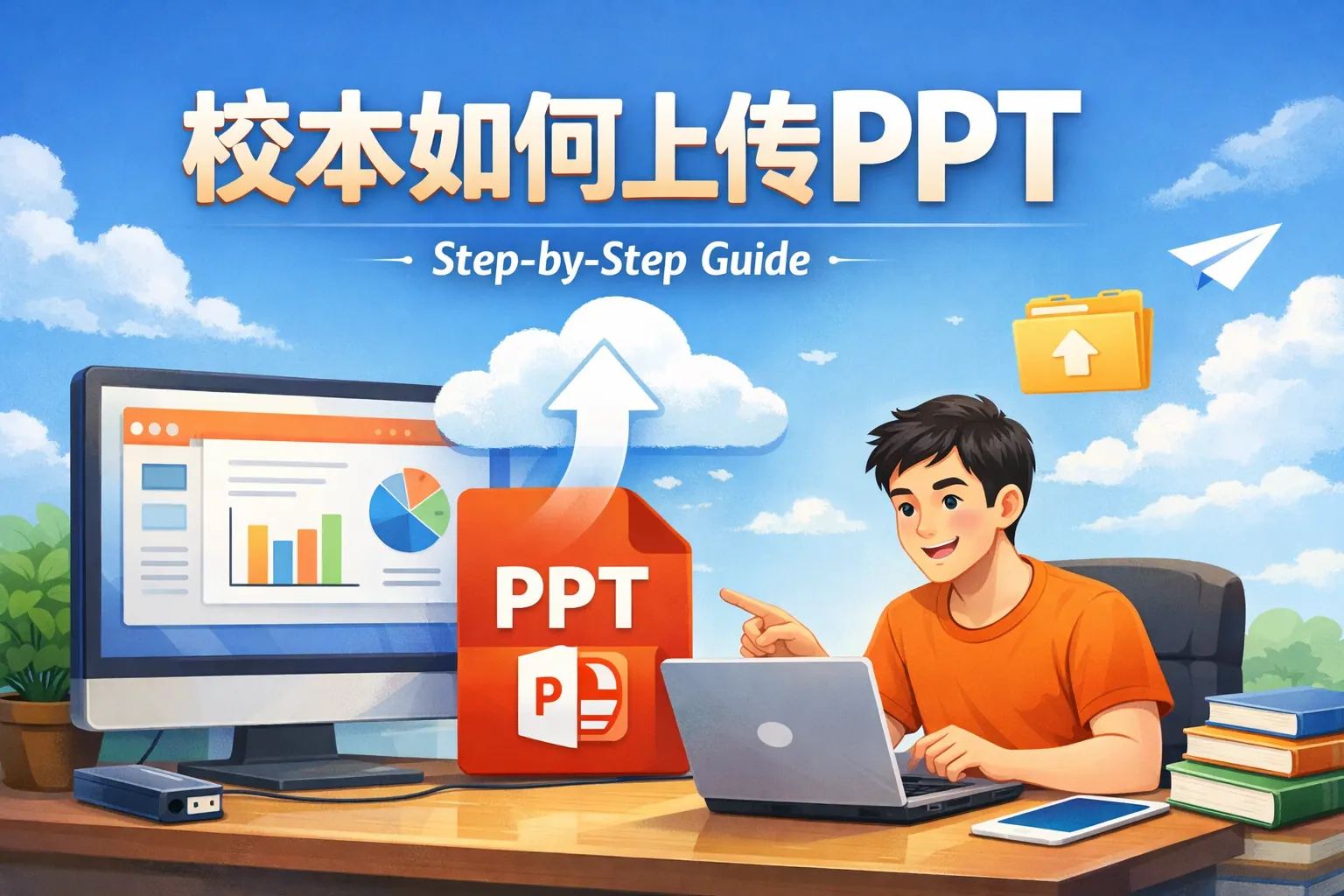 校本如何上传ppt