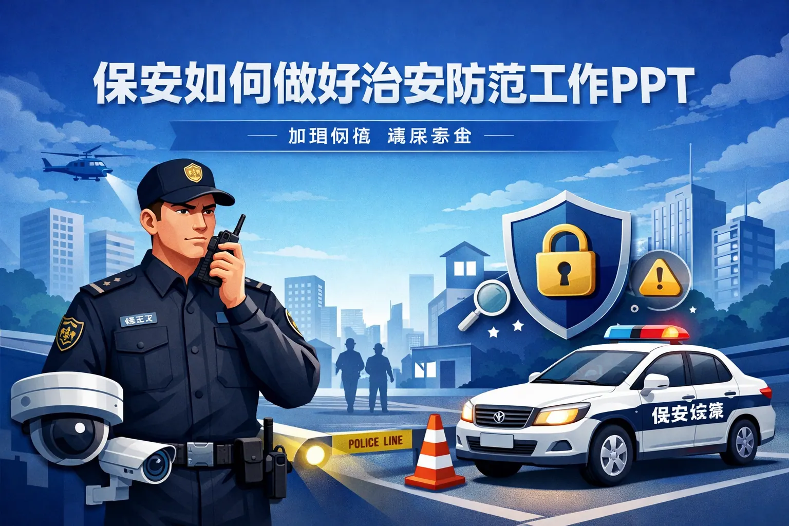保安如何做好治安防范工作PPT