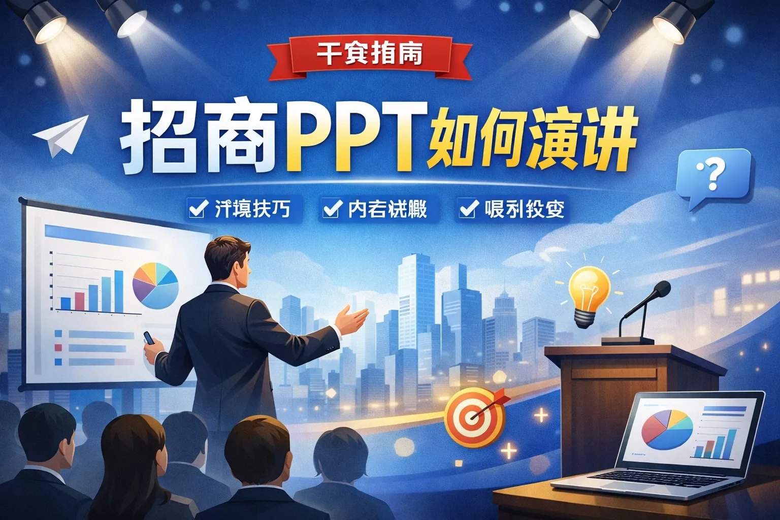 招商ppt如何演讲