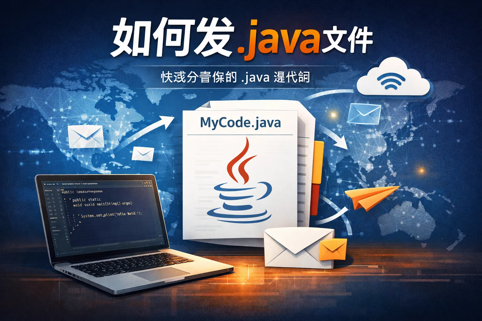 如何发.java文件