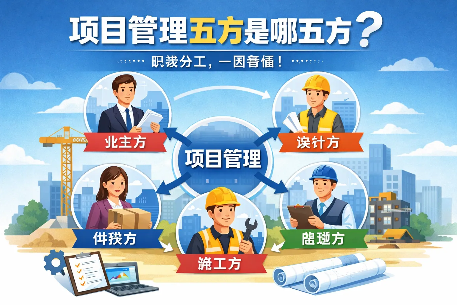 项目管理五方是哪五方