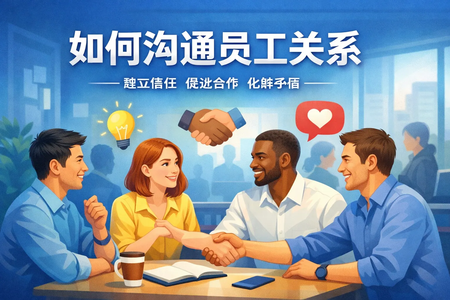 如何沟通员工关系