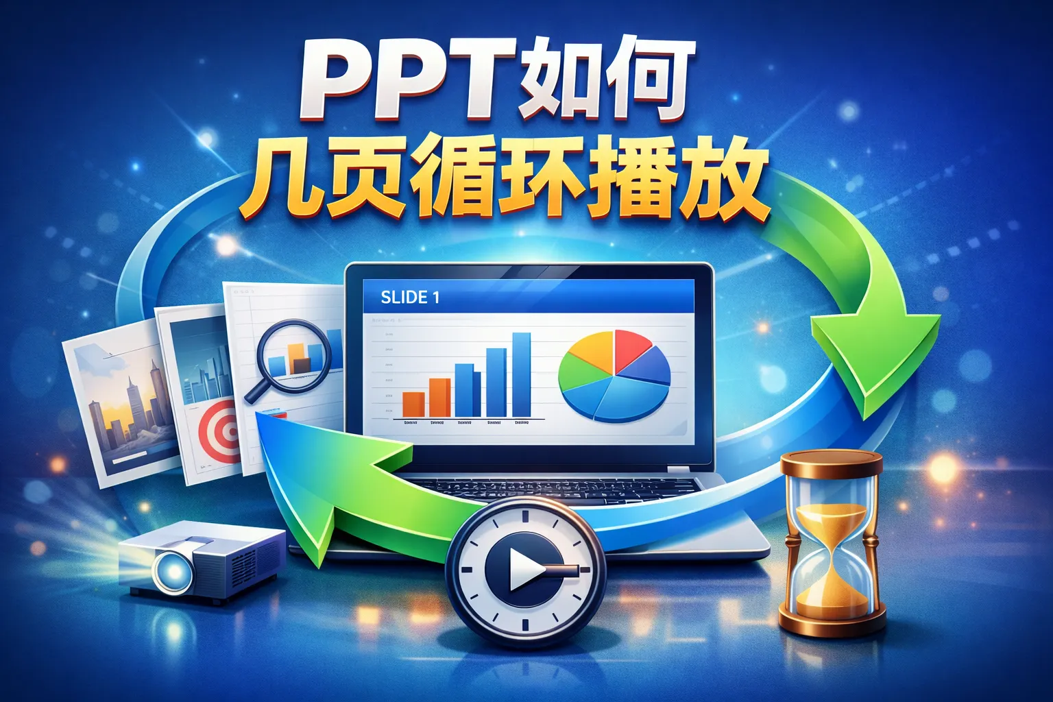 ppt如何几页循环播放