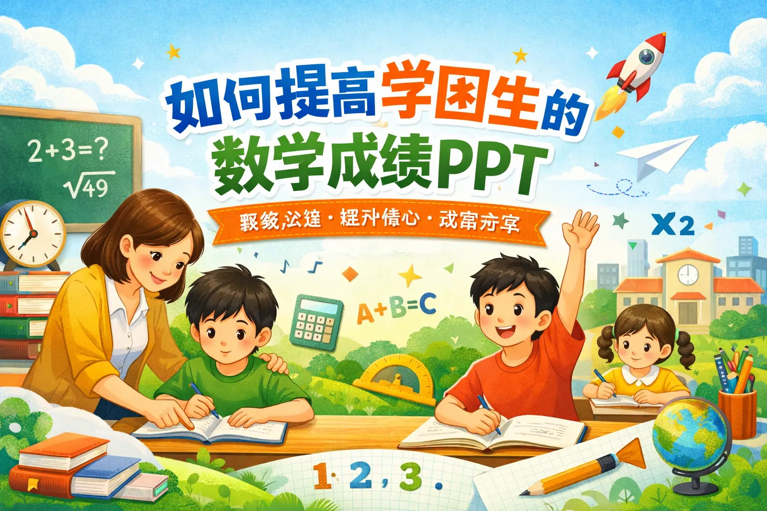 如何提高学困生的数学成绩ppt