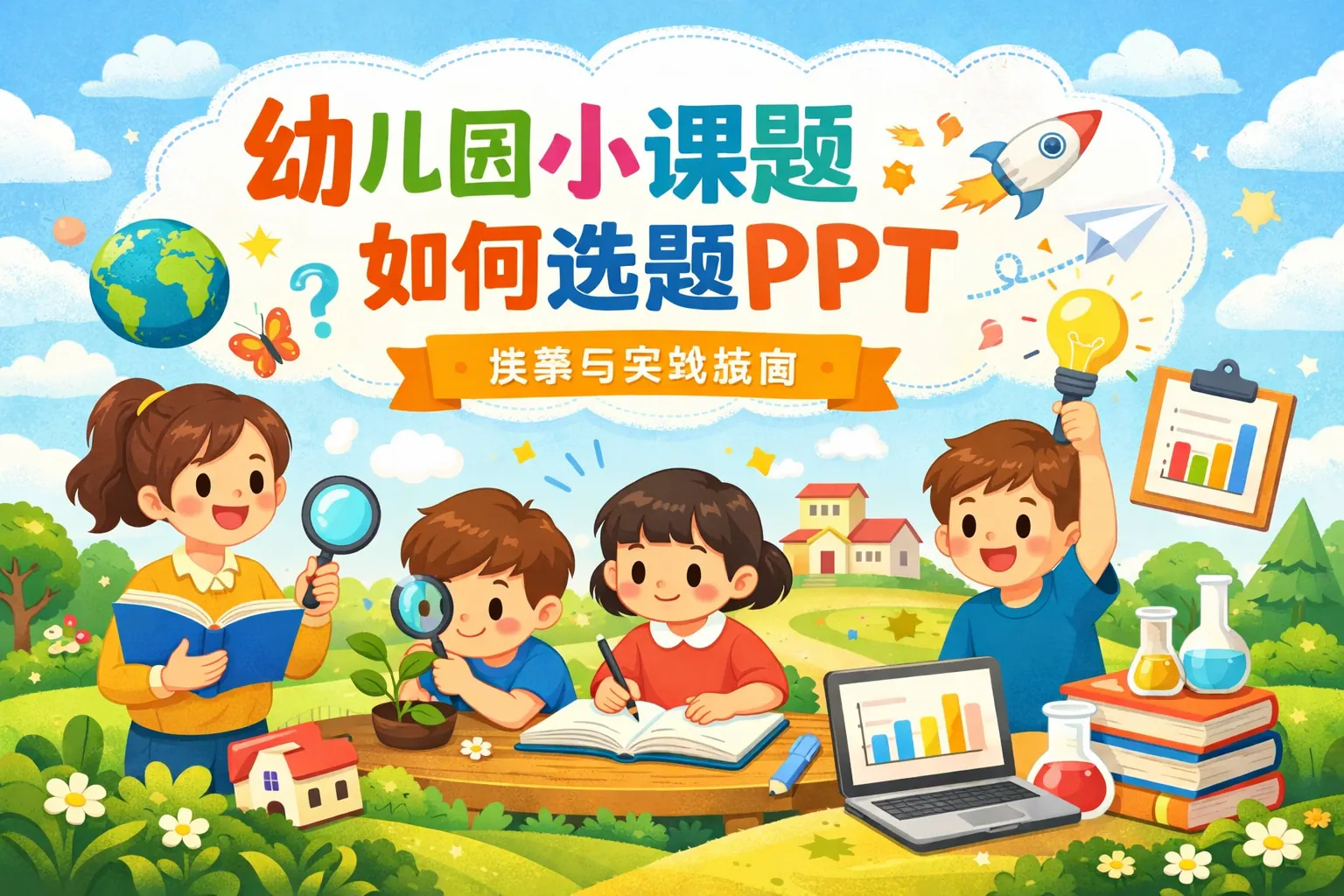 幼儿园小课题如何选题PPT