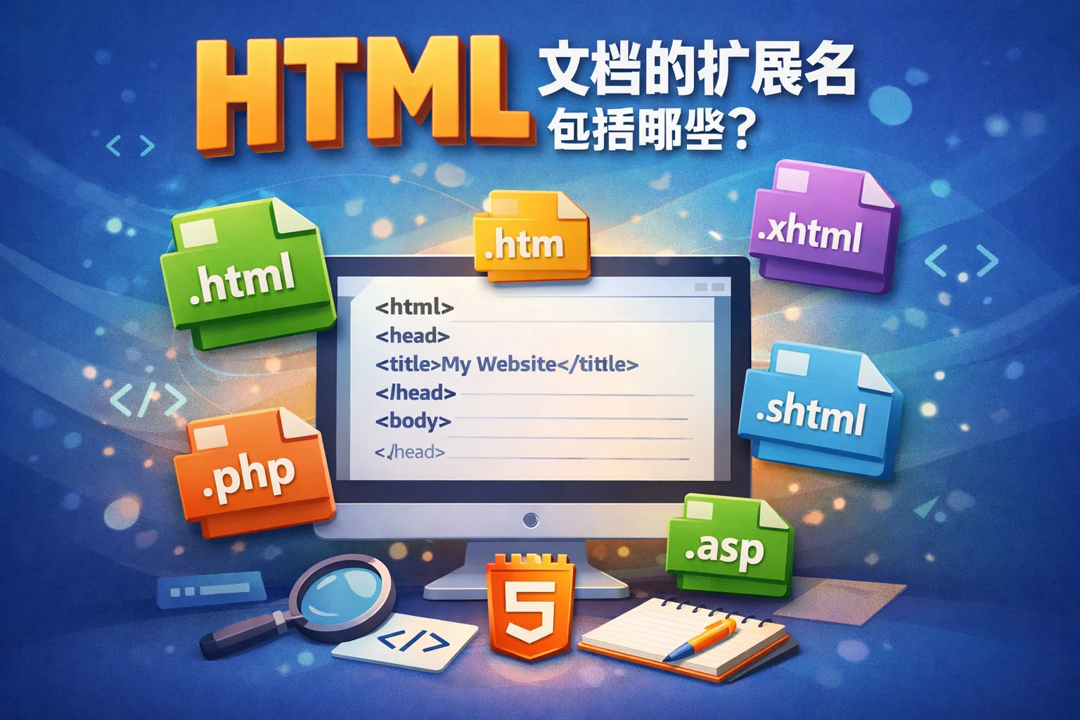 html文档的扩展名包括哪些