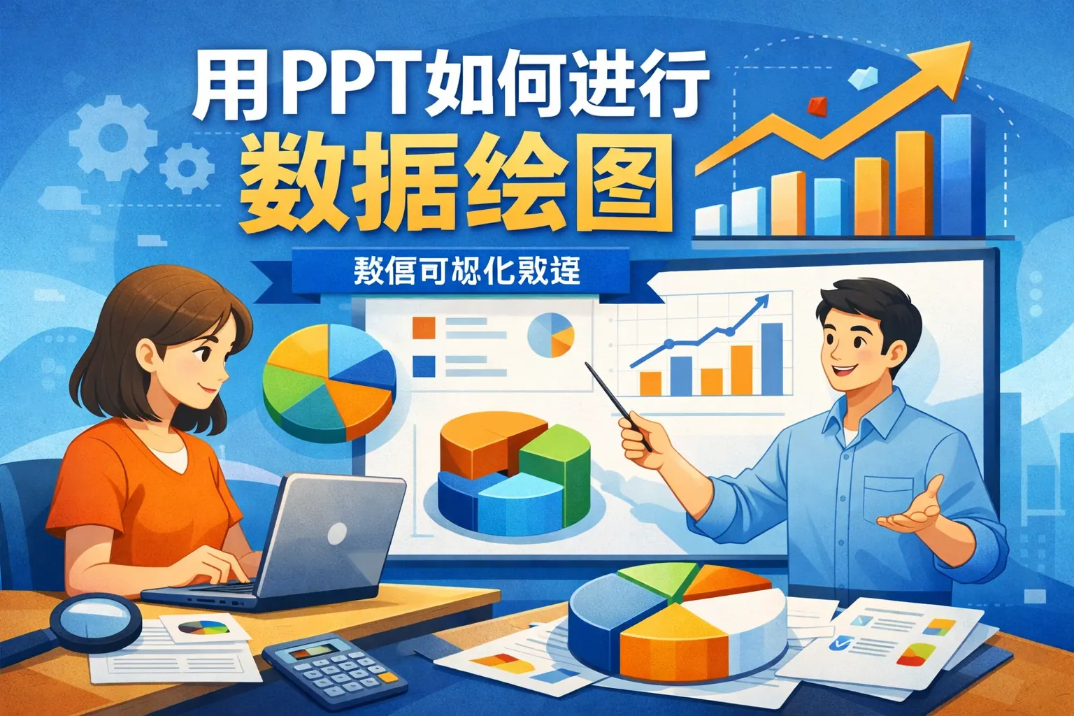 用ppt如何进行数据绘图