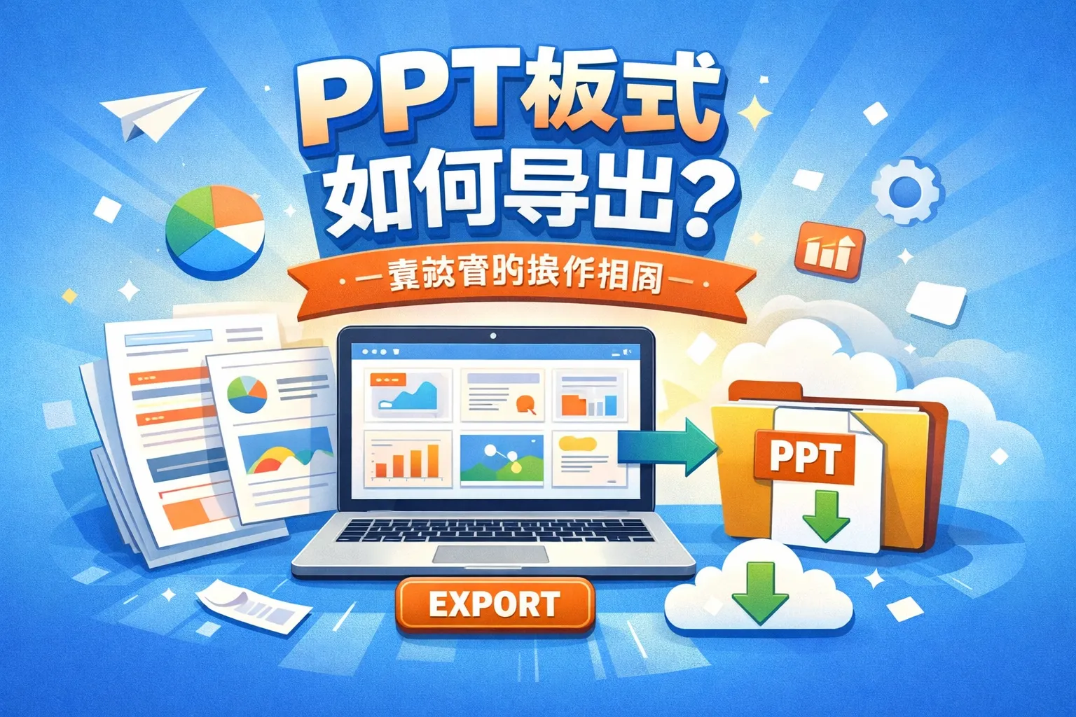 ppt板式如何导出