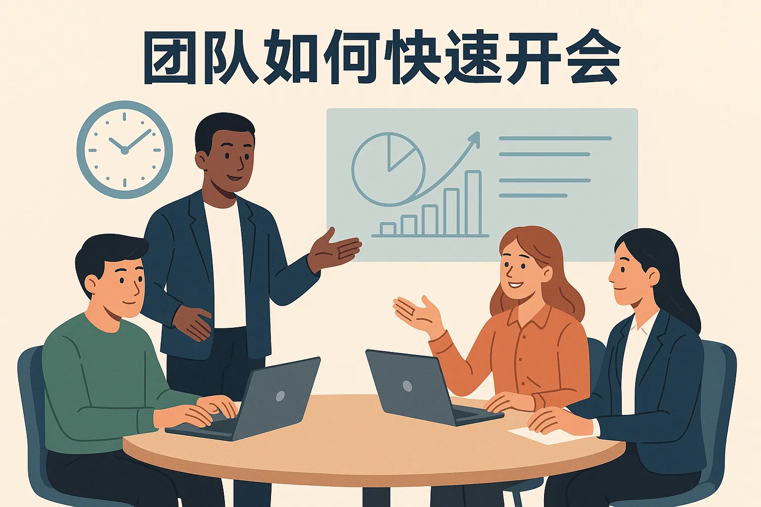 团队如何快速开会