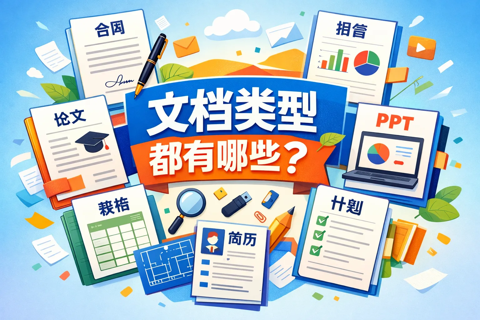 文档类型都有哪些