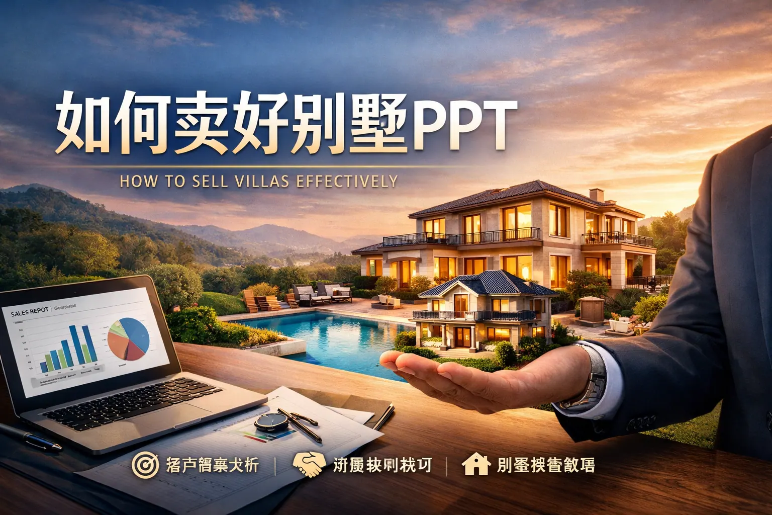 如何卖好别墅ppt