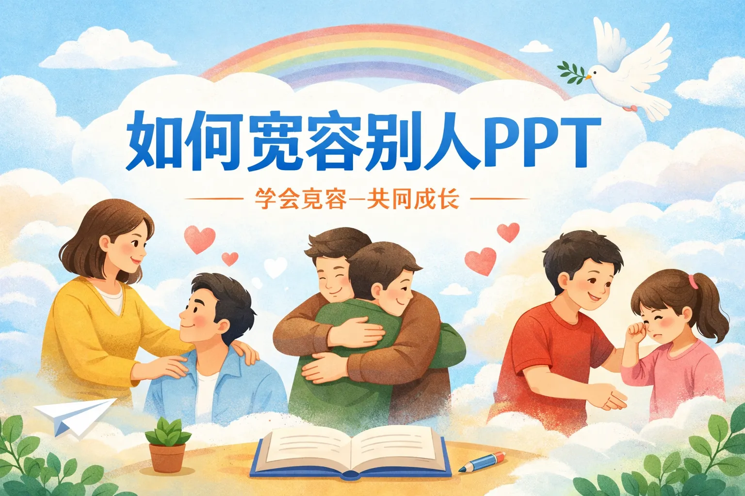 如何宽容别人PPT