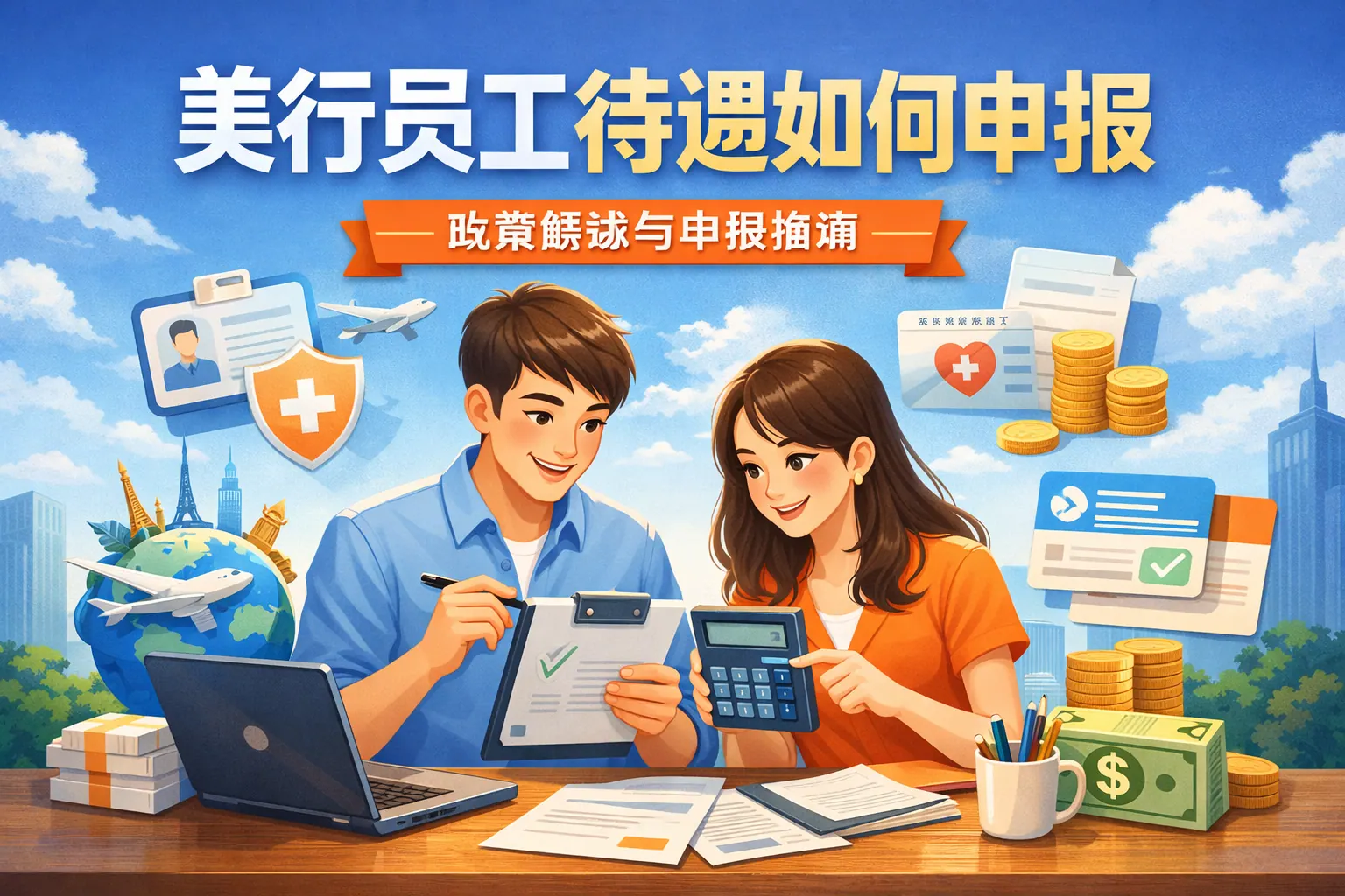 美行员工待遇如何申报