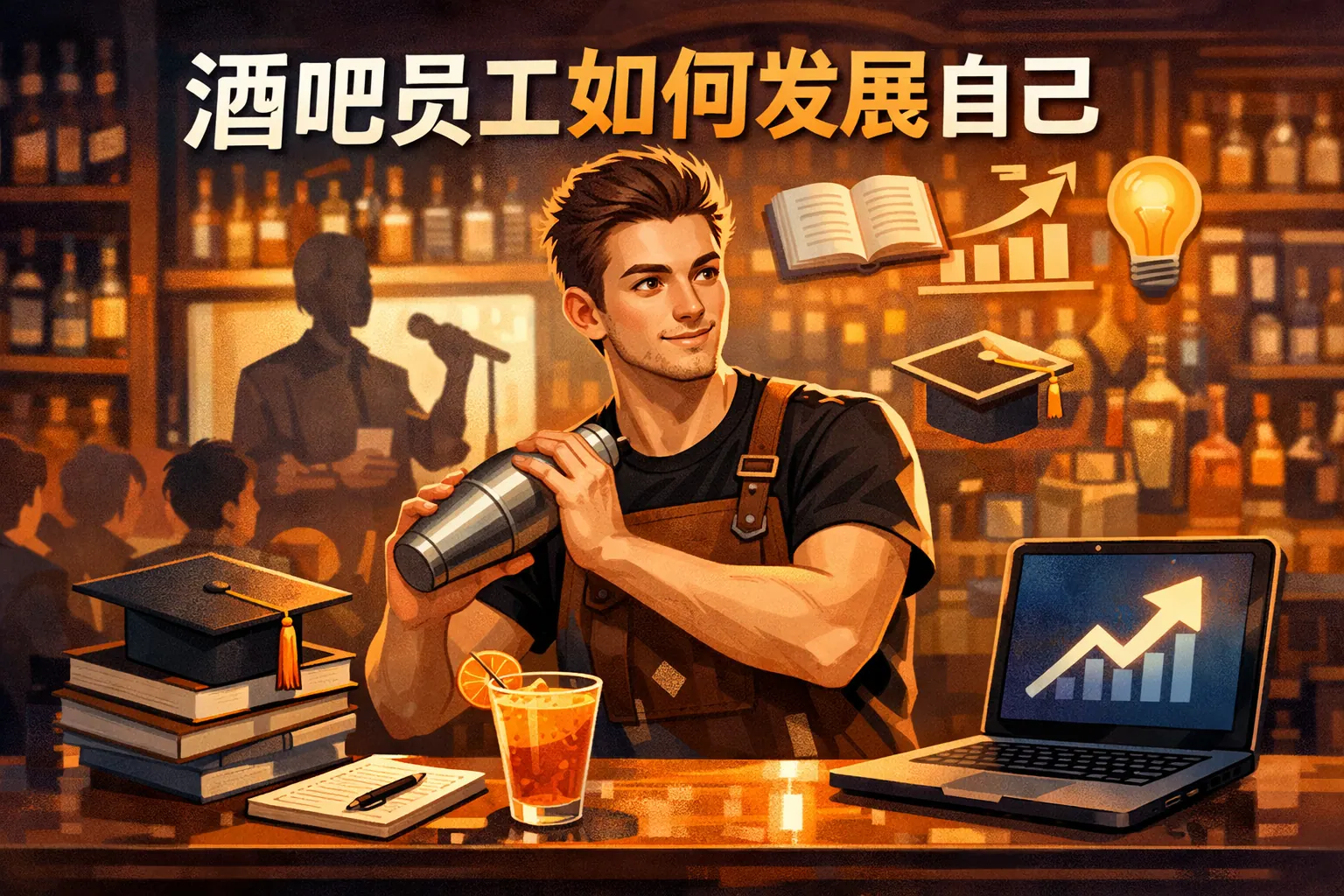 酒吧员工如何发展自己