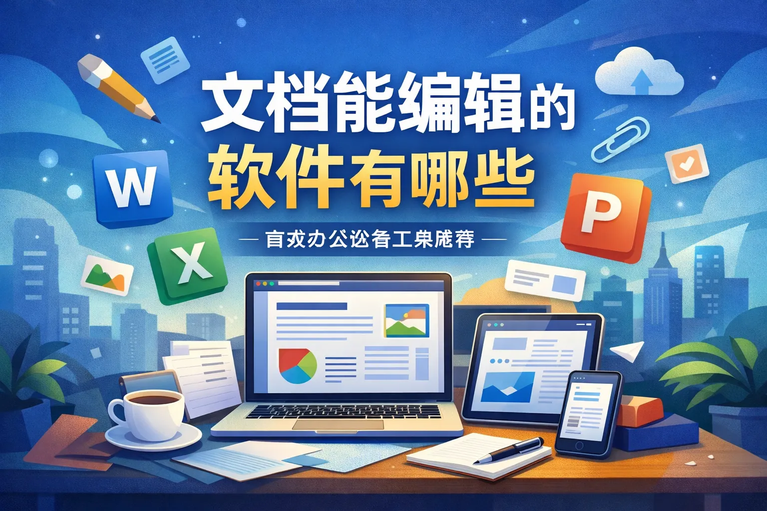 文档能编辑的软件有哪些