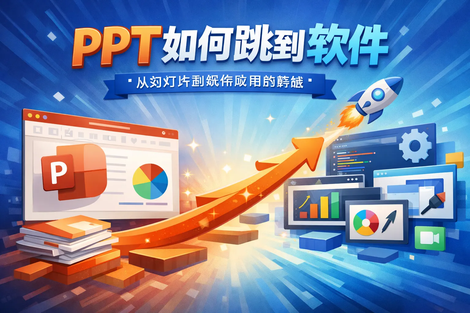 ppt如何跳到软件