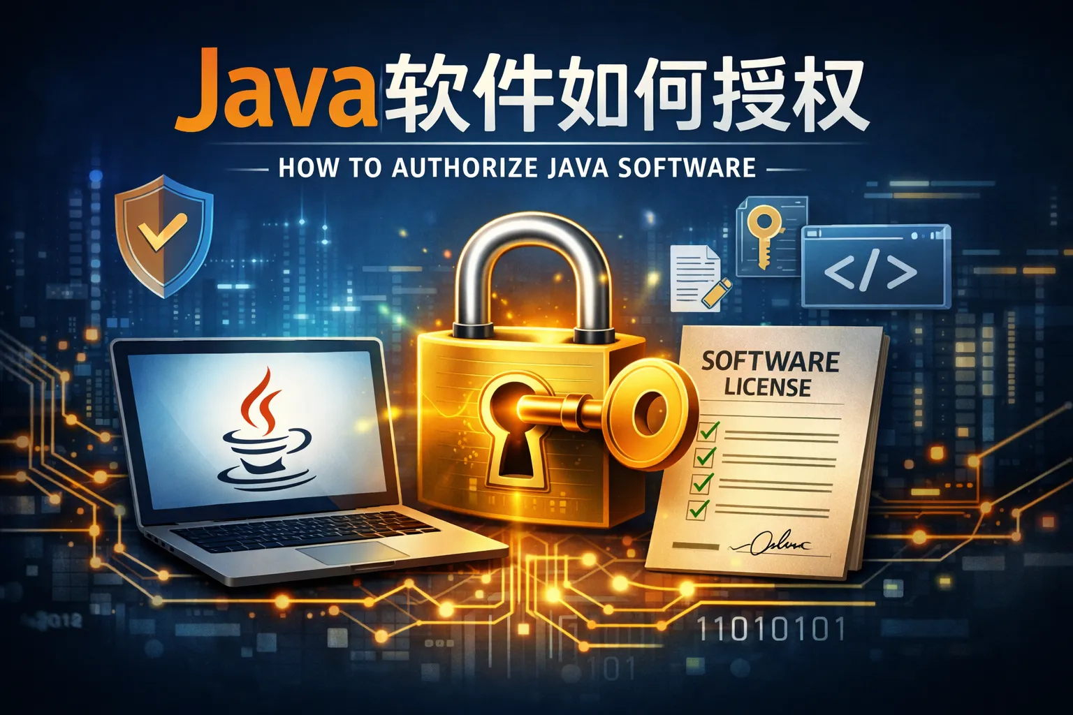 java软件如何授权
