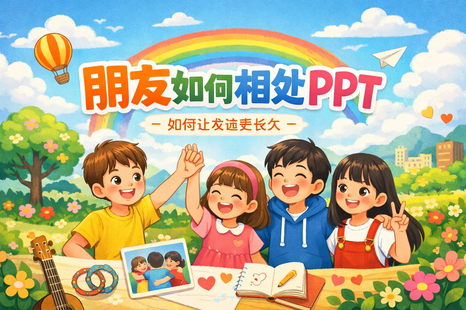 朋友如何相处ppt