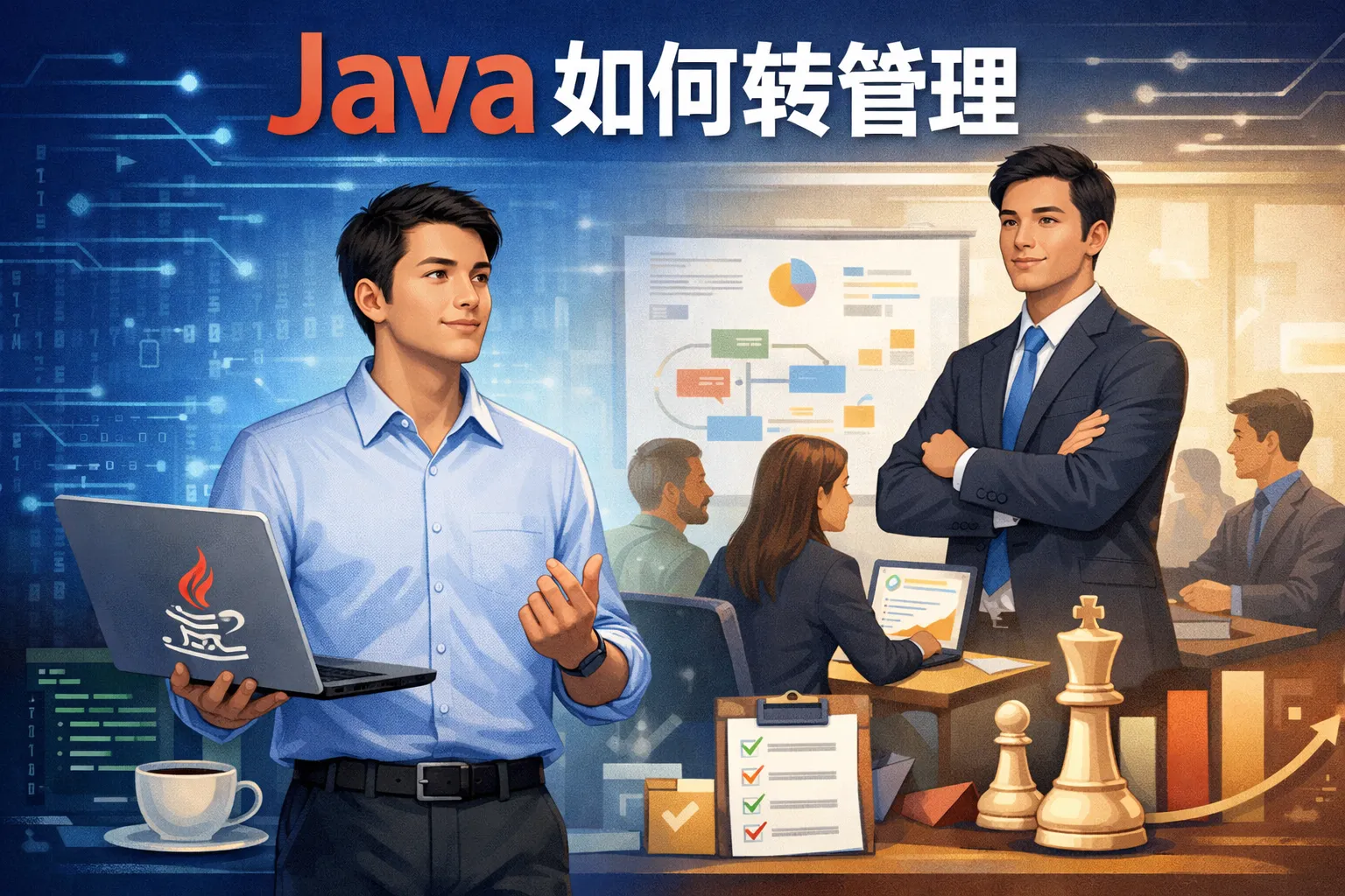 java如何转管理