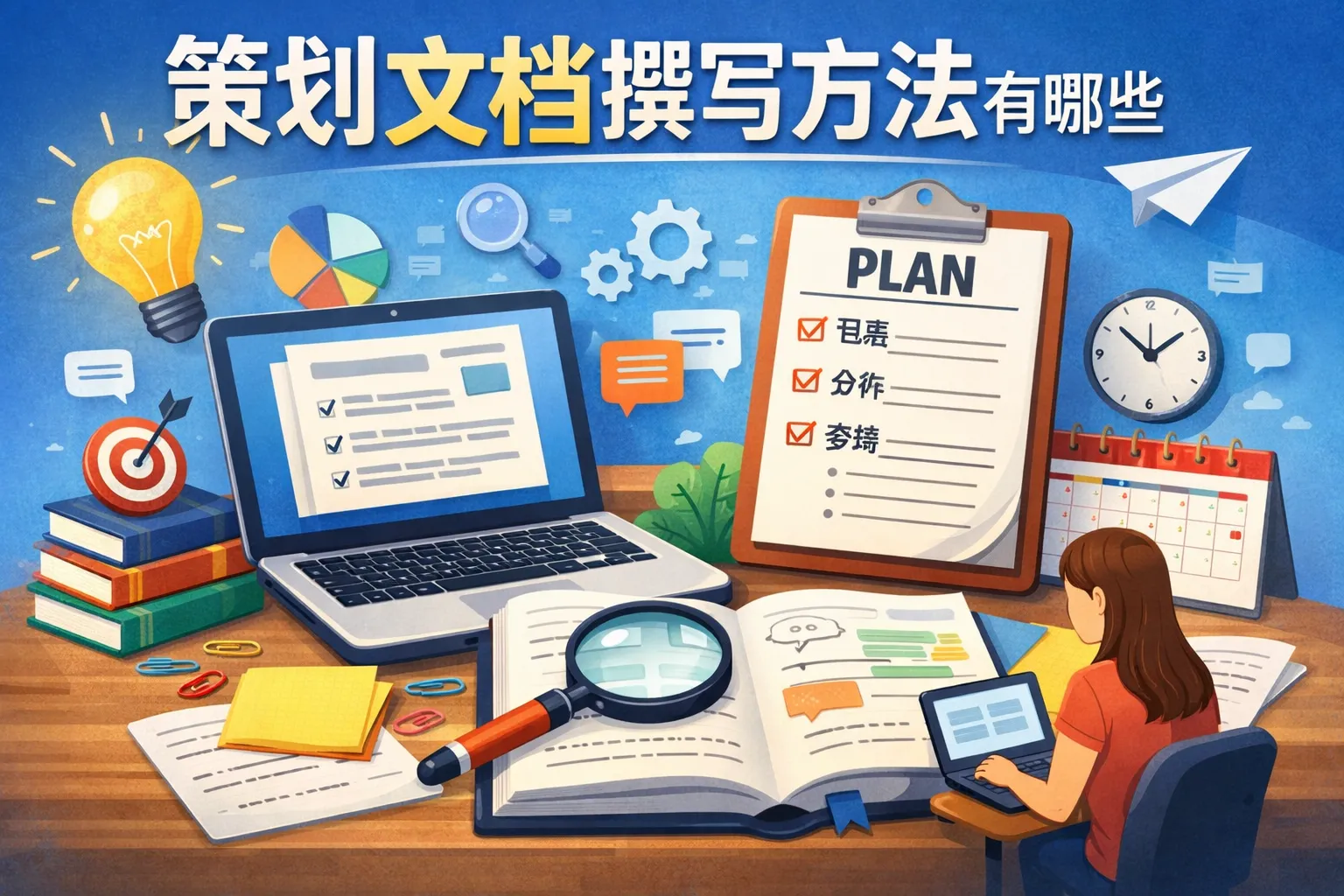 策划文档撰写方法有哪些