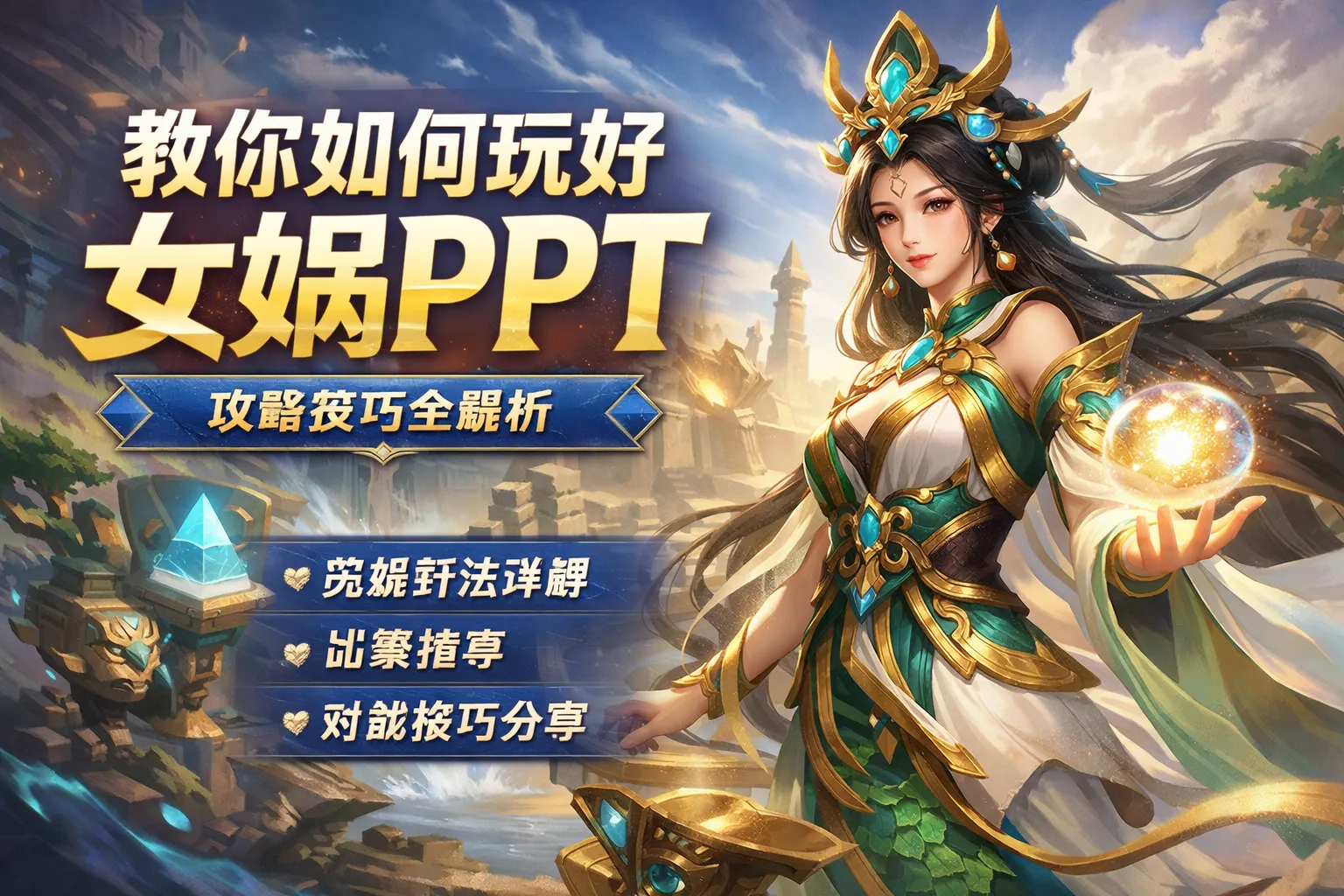 教你如何玩好女娲ppt