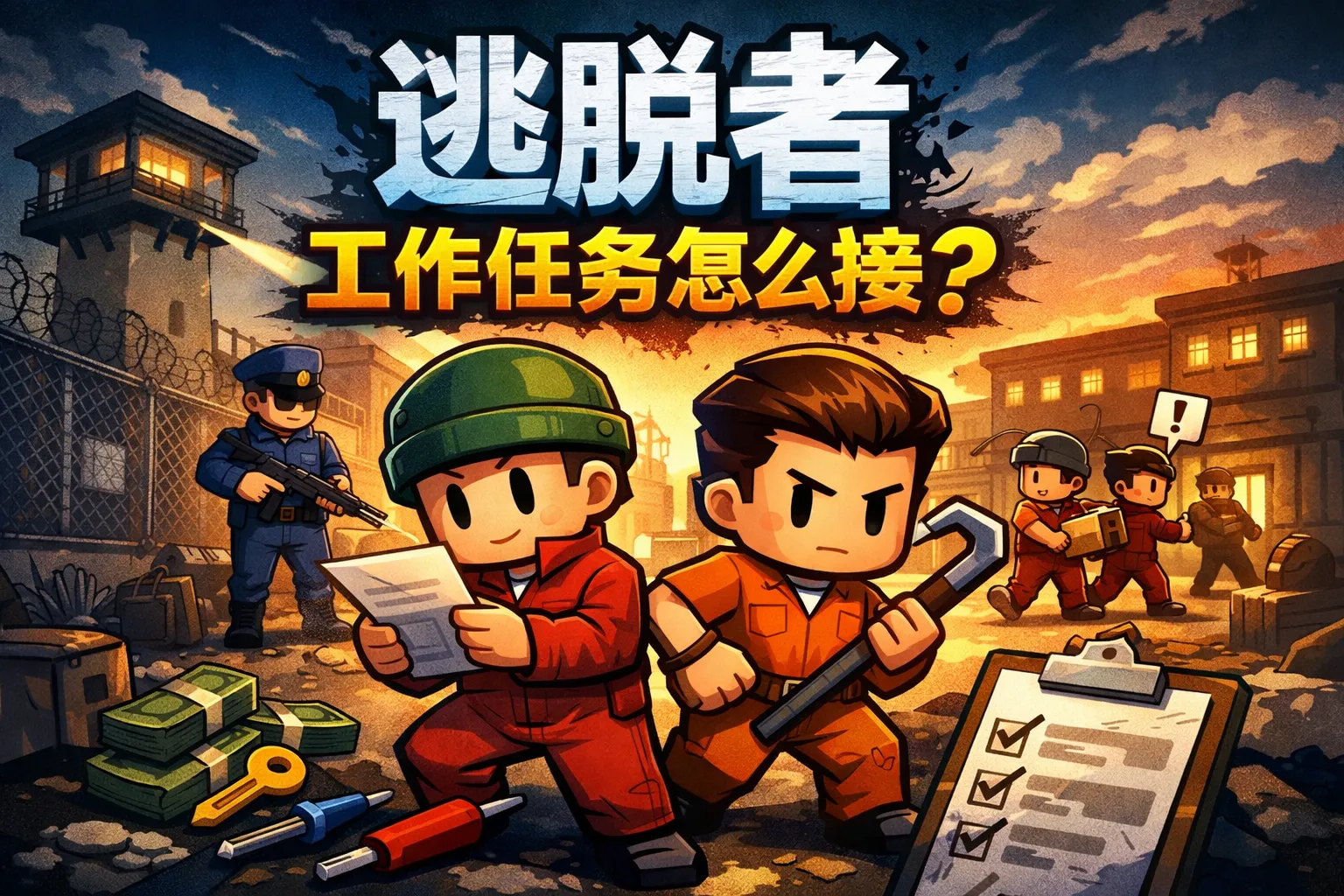 逃脱者工作任务怎么接