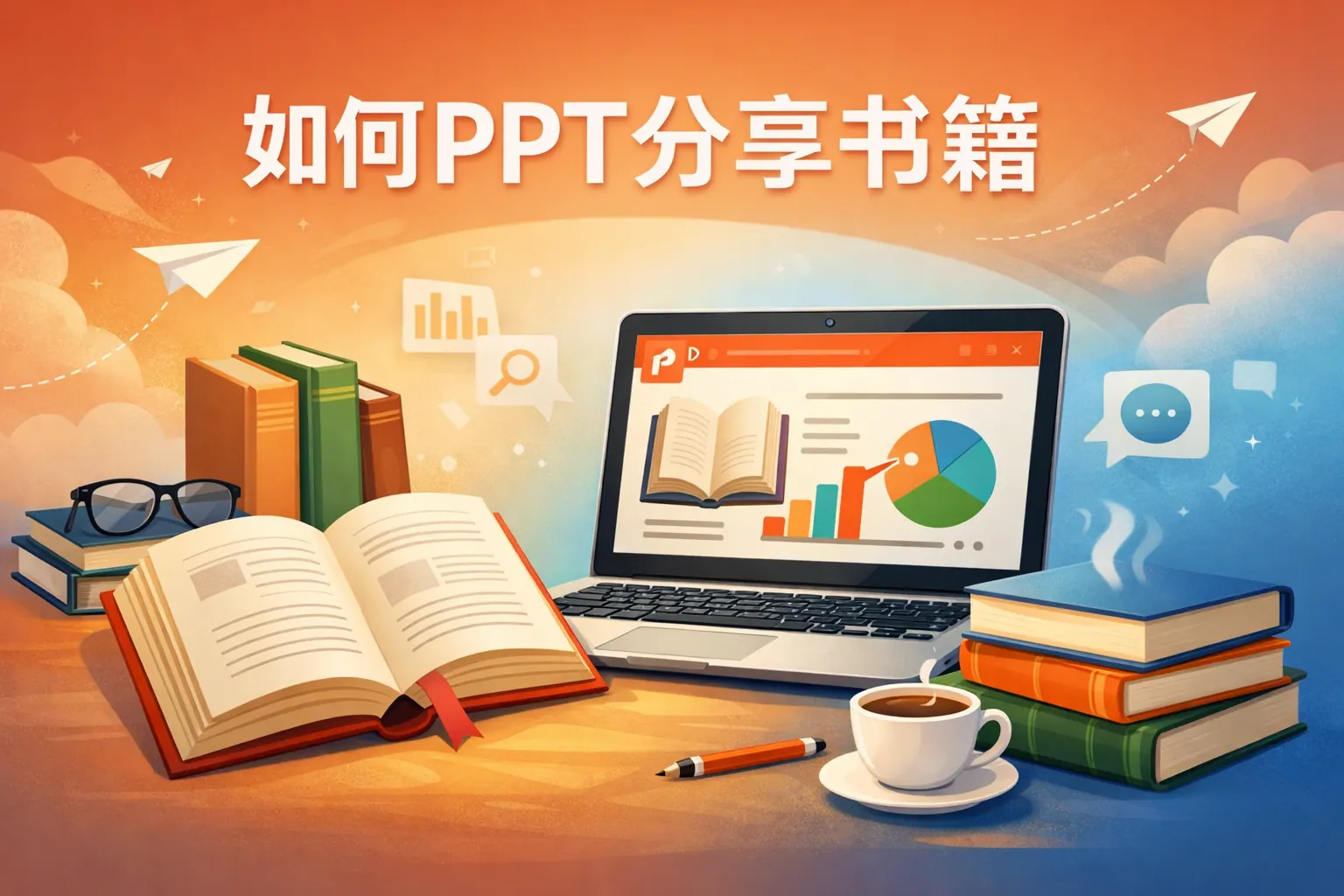 如何ppt分享书籍