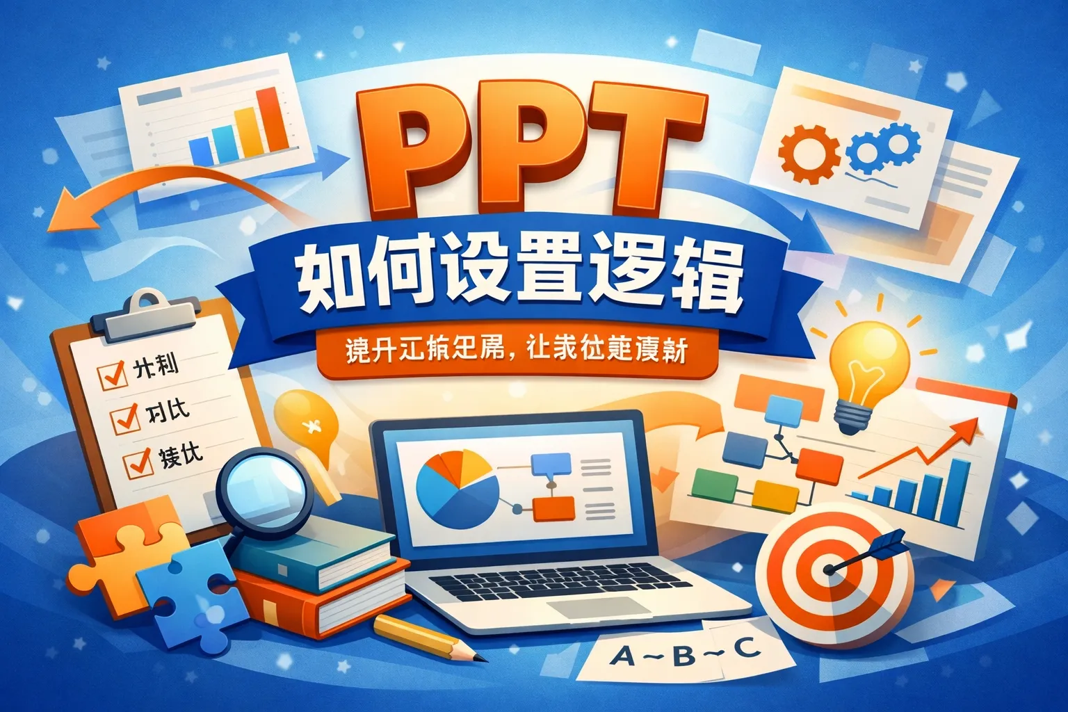 ppt如何设置逻辑