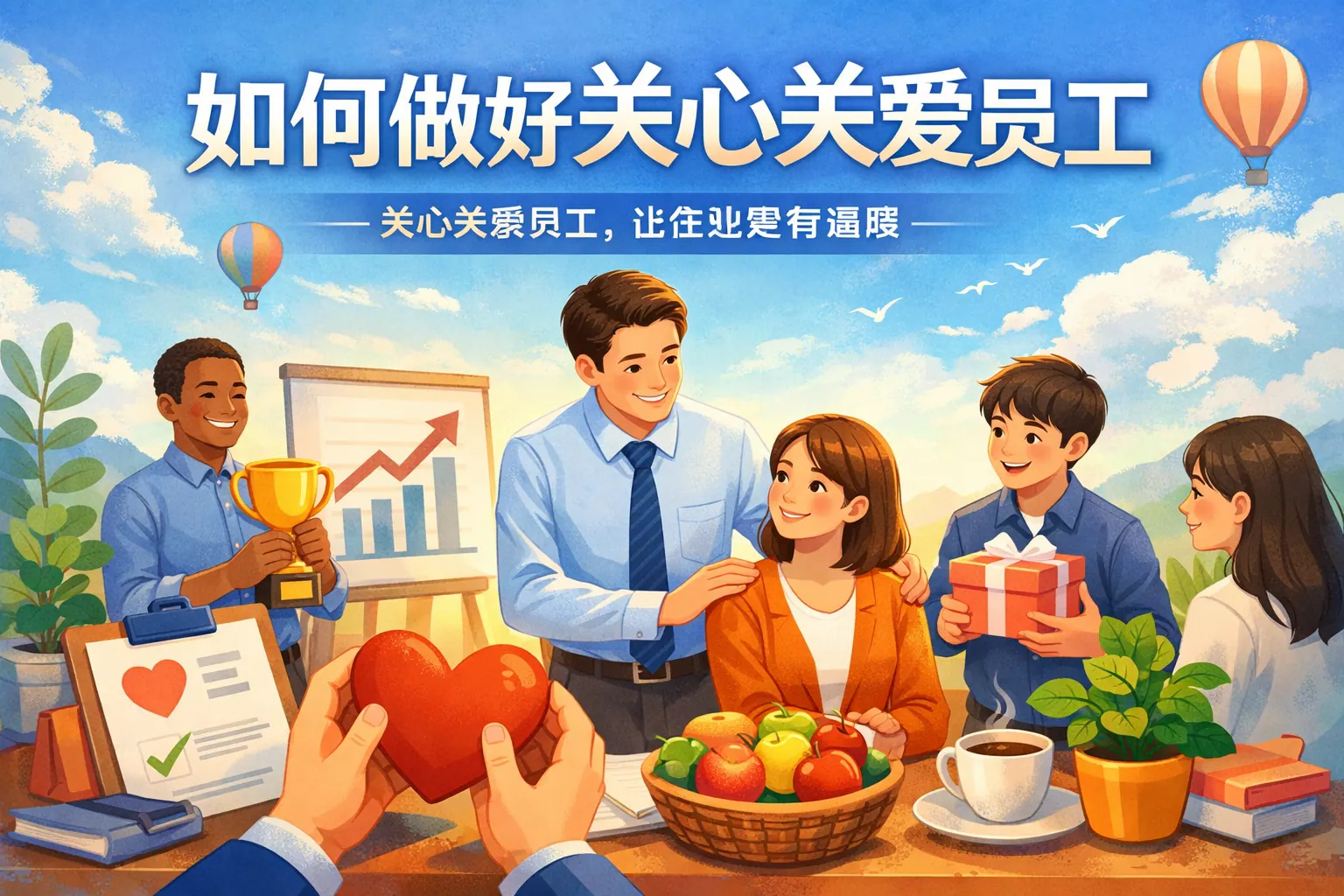 如何做好关心关爱员工