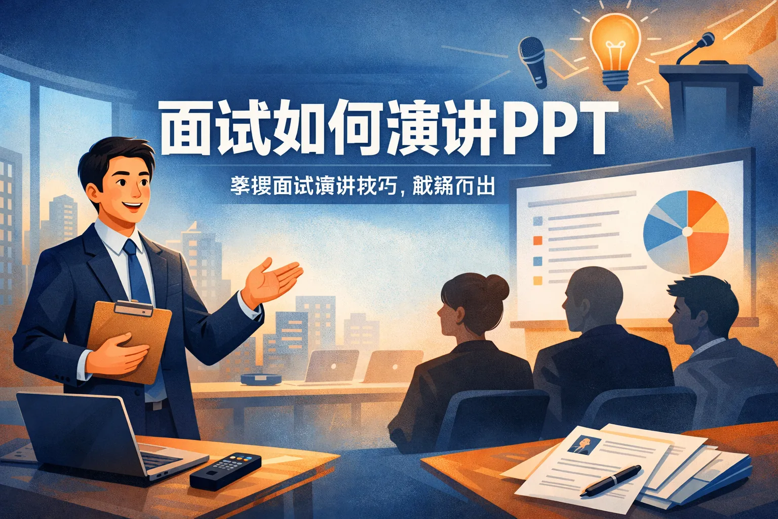 面试如何演讲ppt