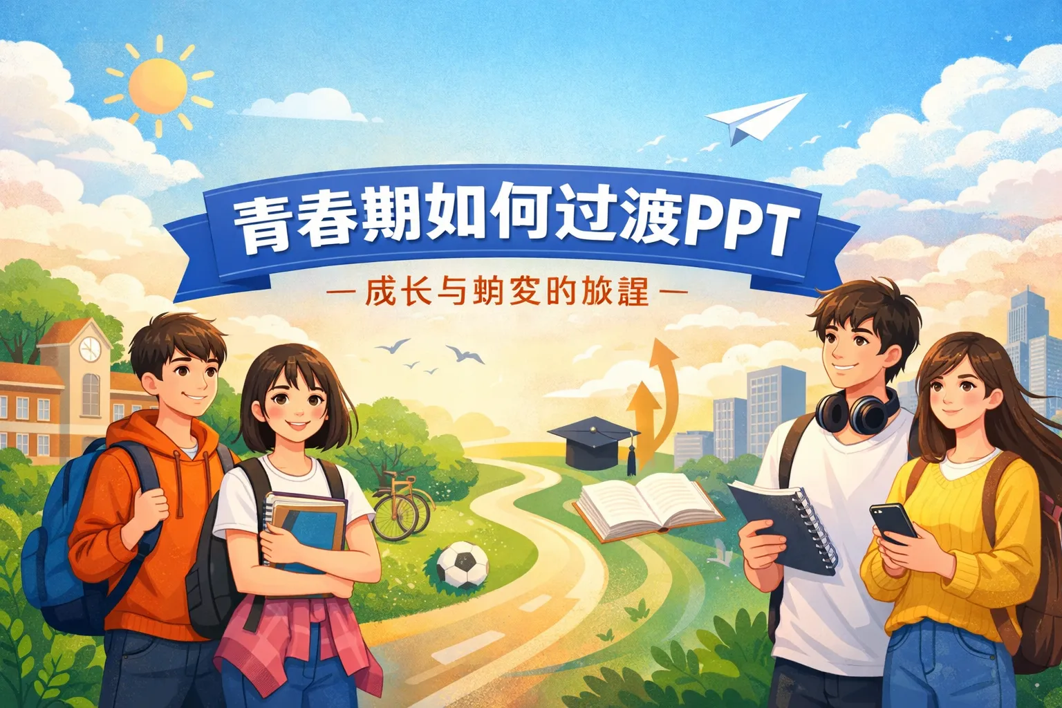 青春期如何过渡ppt