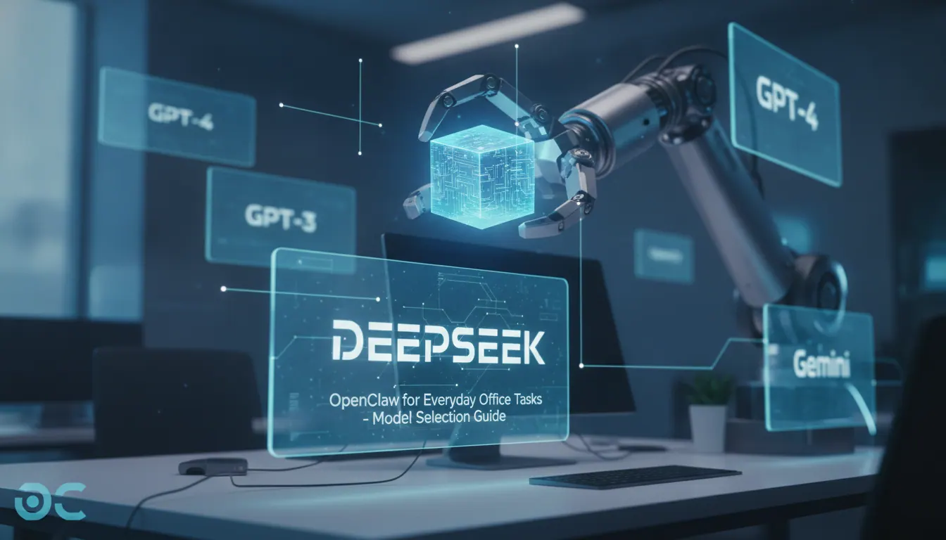 OpenClaw用于日常办公时如何选择DeepSeek模型