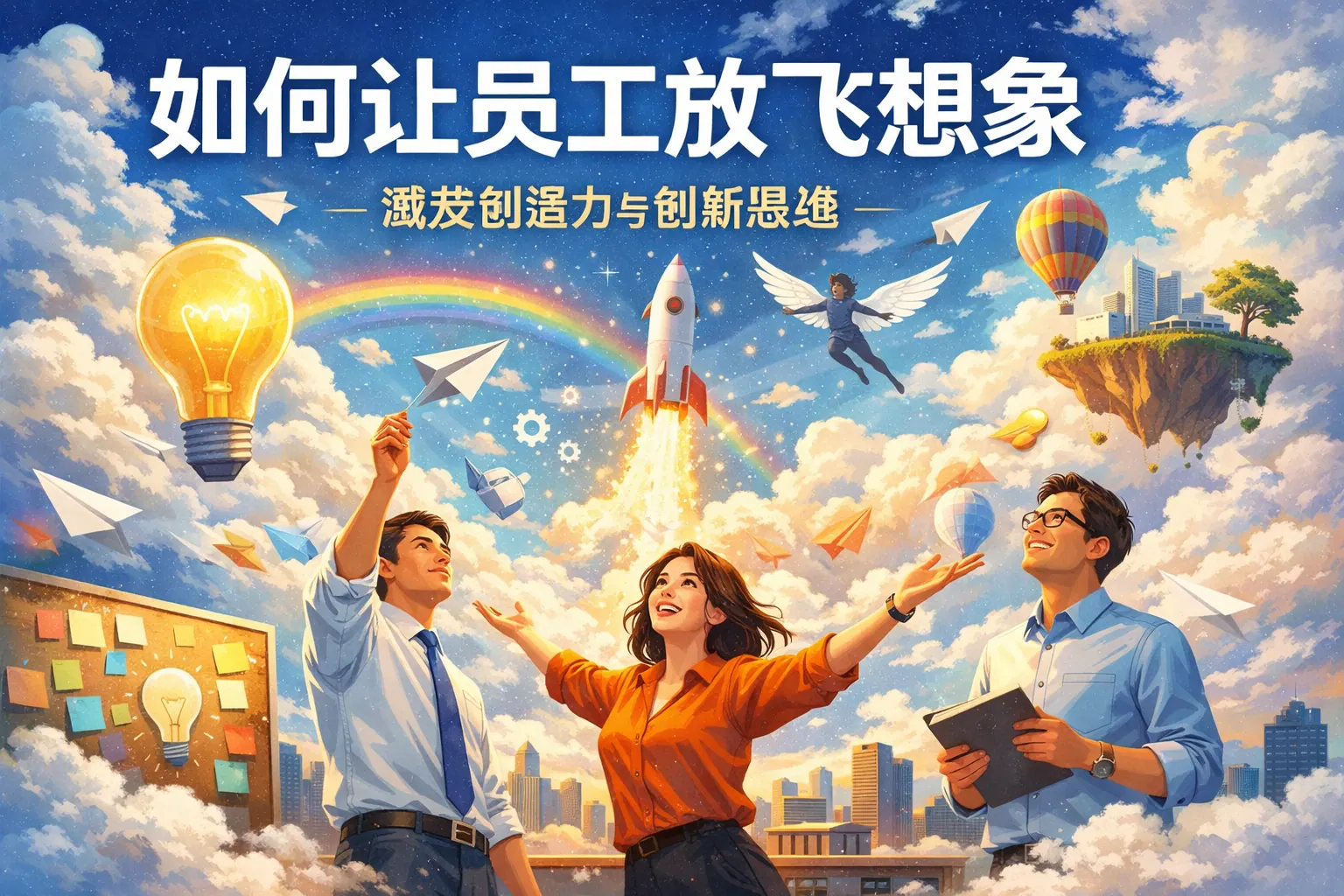 如何让员工放飞想象