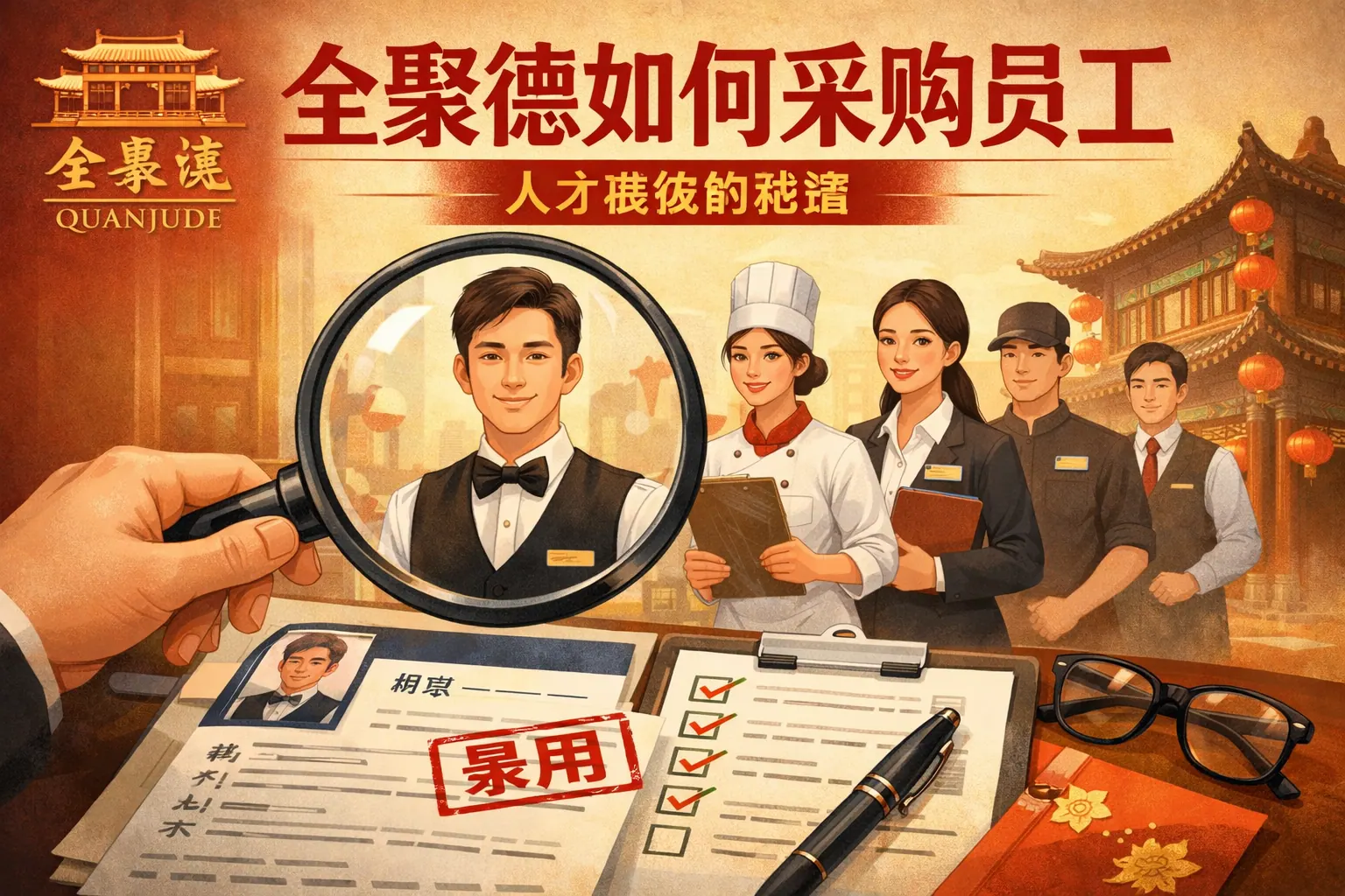 全聚德如何采购员工