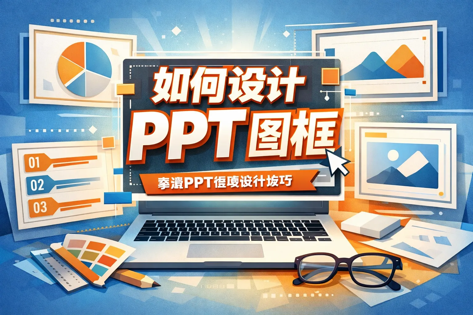 如何设计ppt图框