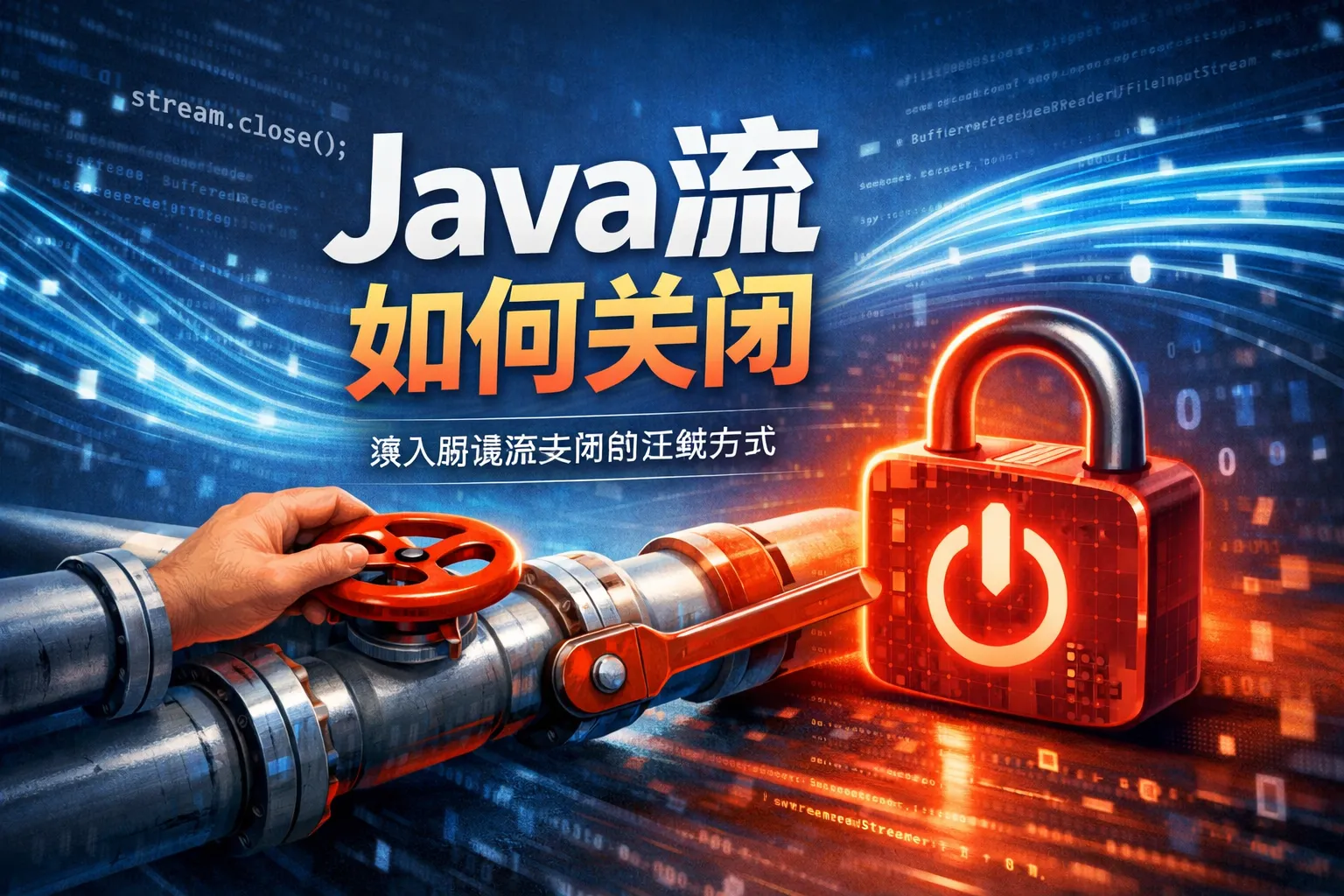 java流如何关闭