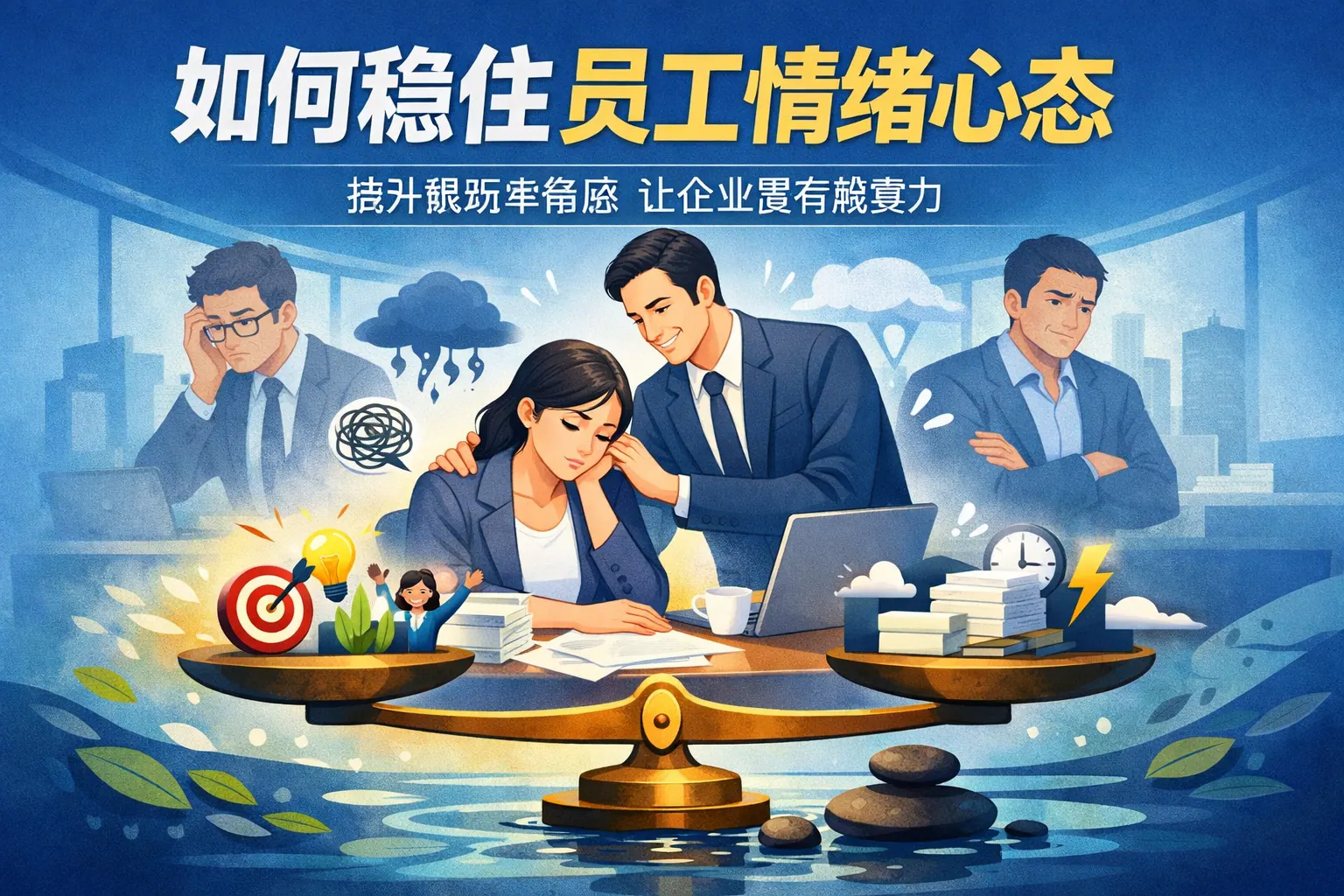如何稳住员工情绪心态