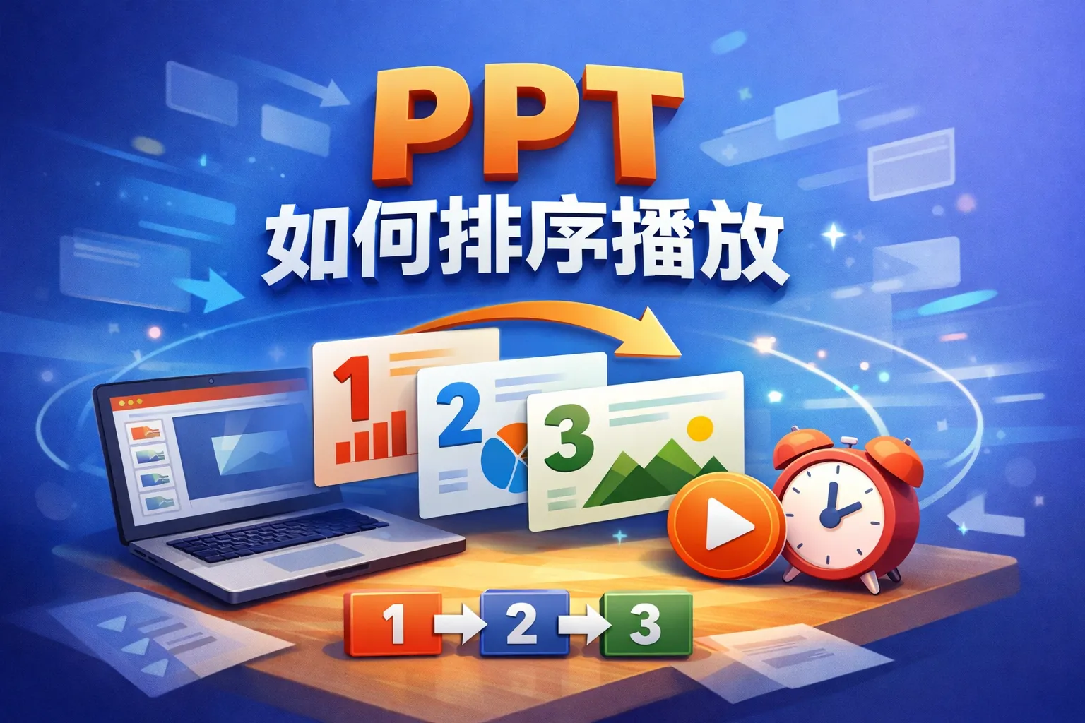 ppt如何排序播放