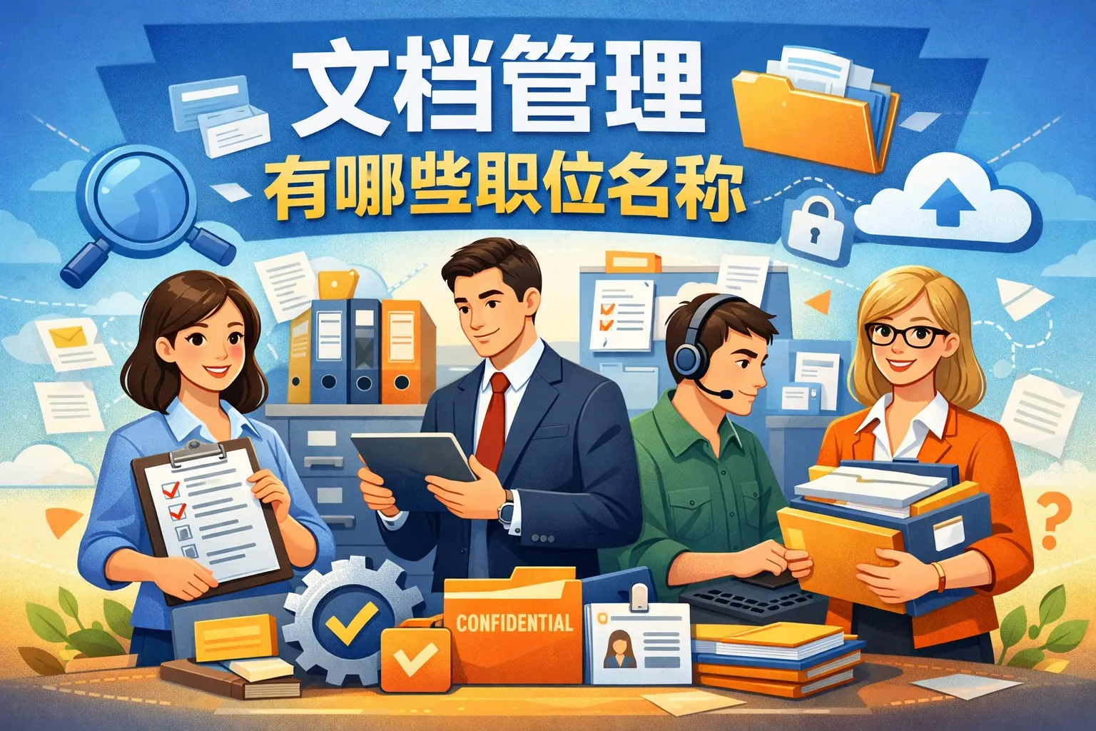 文档管理有哪些职位名称