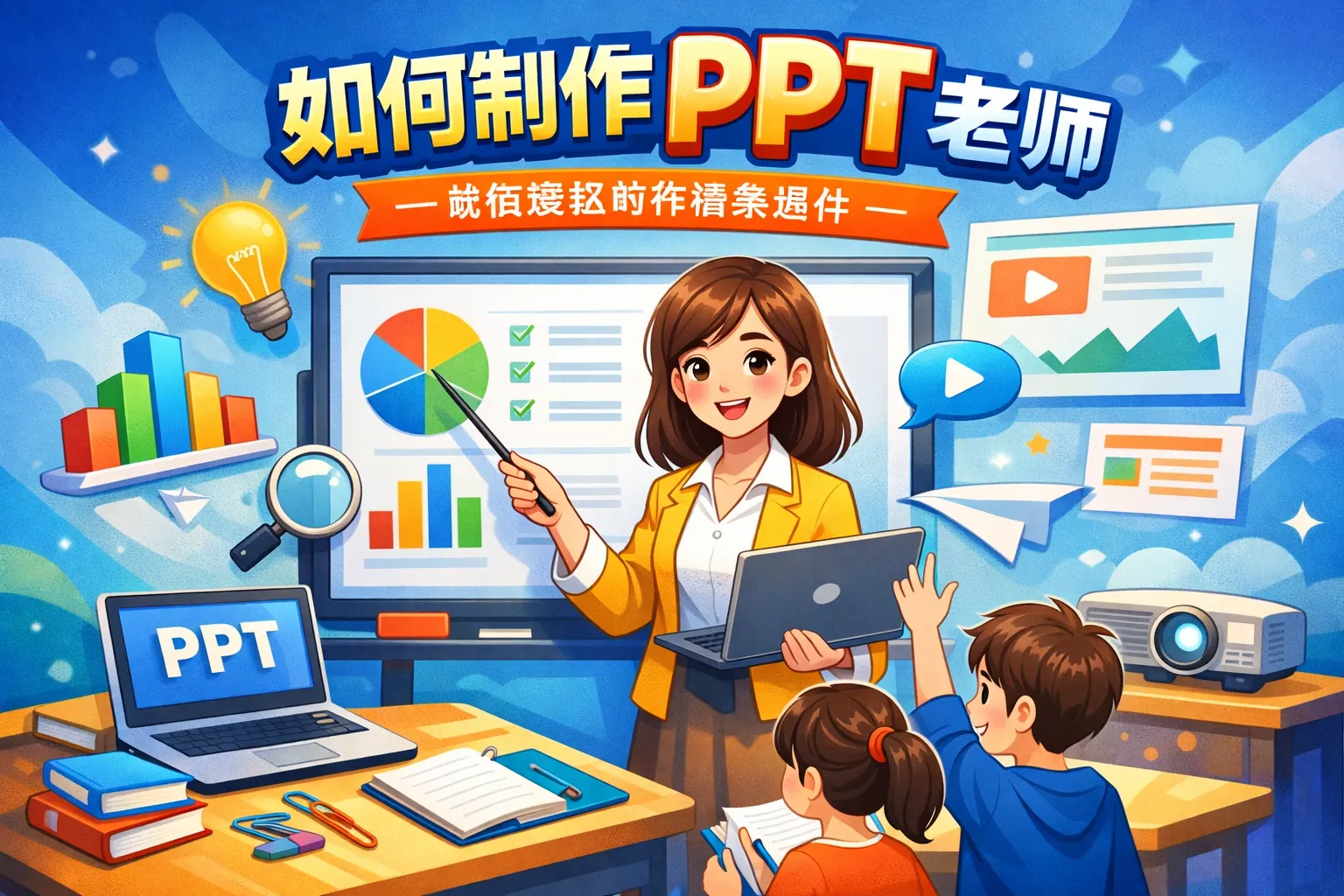 如何制作ppt老师