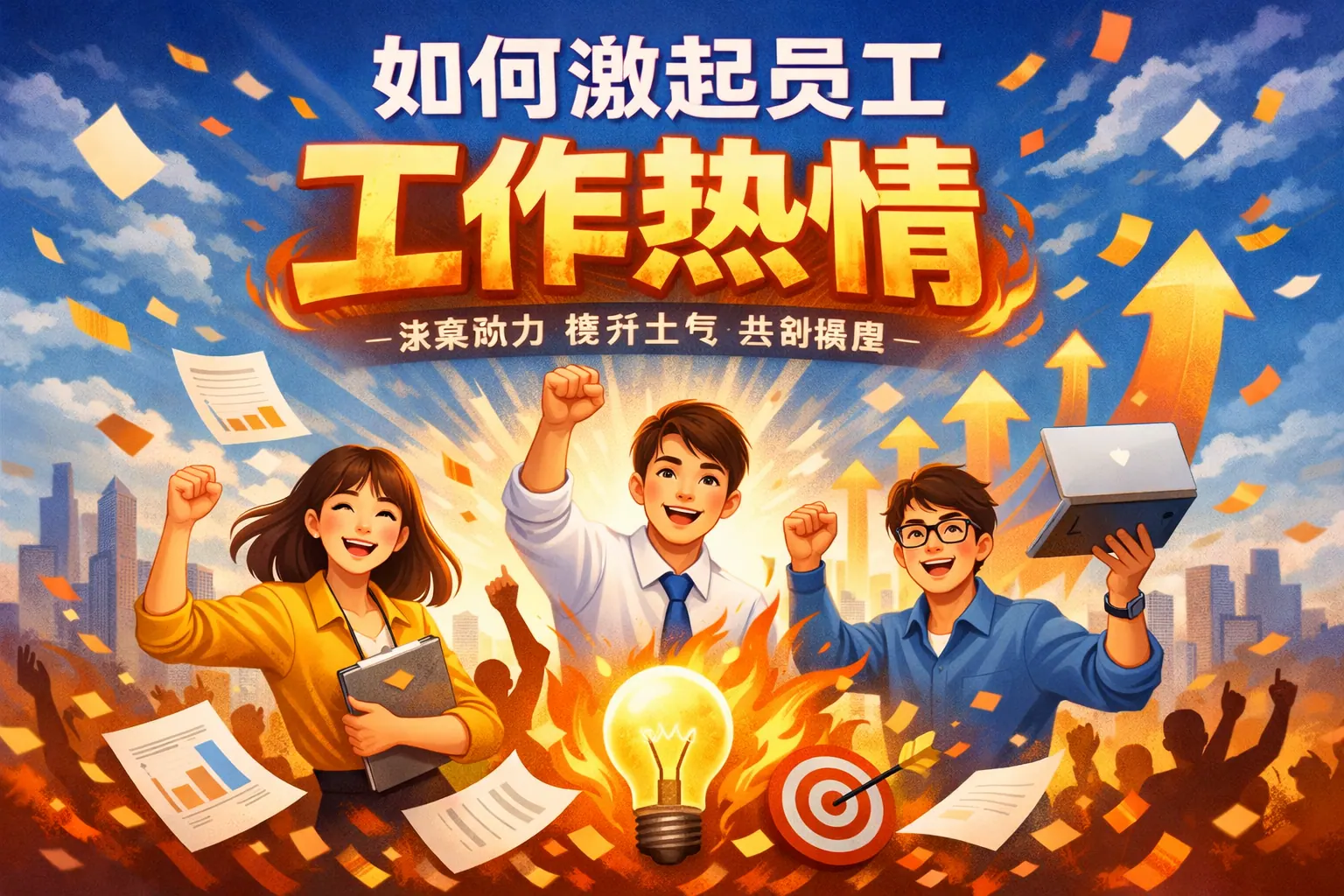 如何激起员工工作热情
