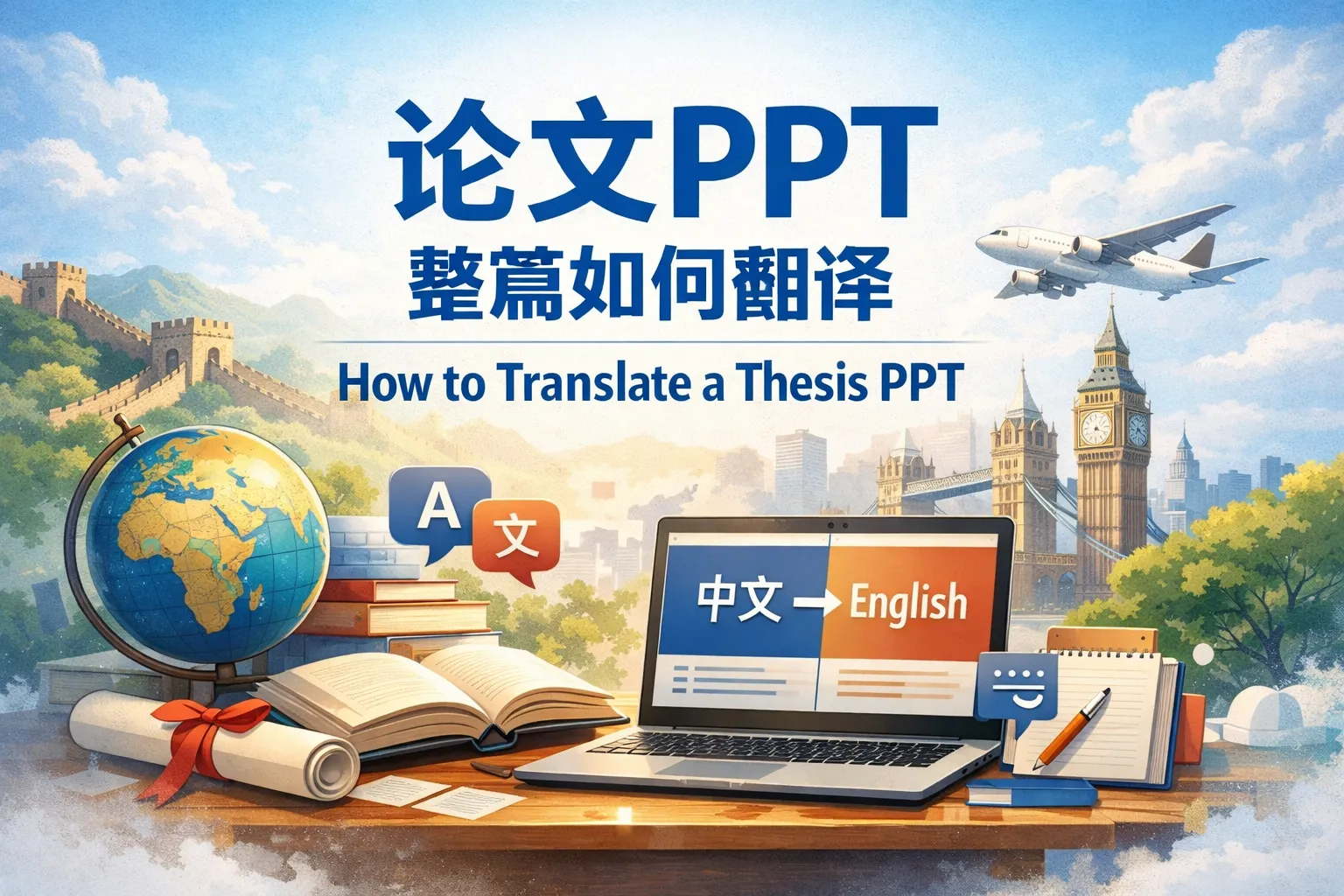 ppt整篇如何翻译