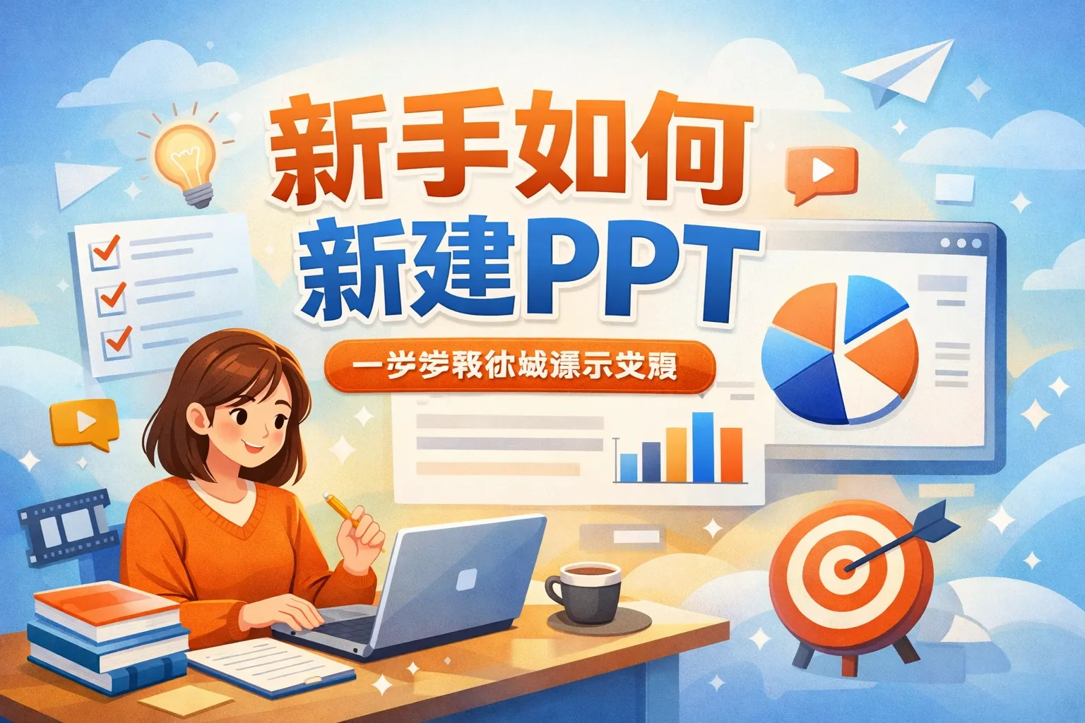 新手如何新建ppt